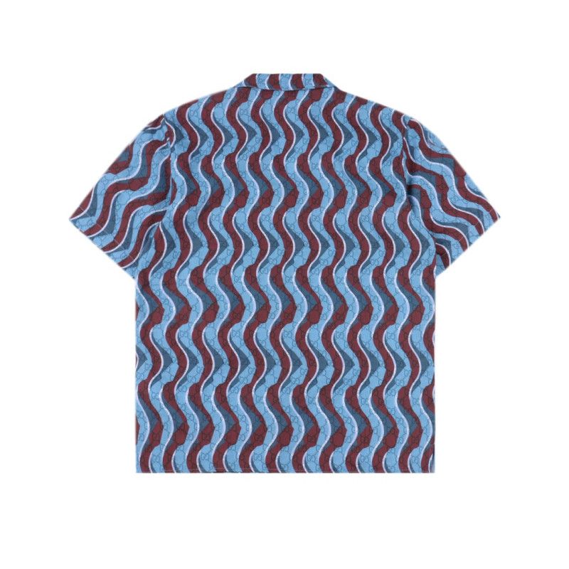 Gucci o1loc1c0226 794907 Printed Cotton Poplin Shirt in Multicolor Size US M / EU 48-50 / 2 - 2 Thumbnail