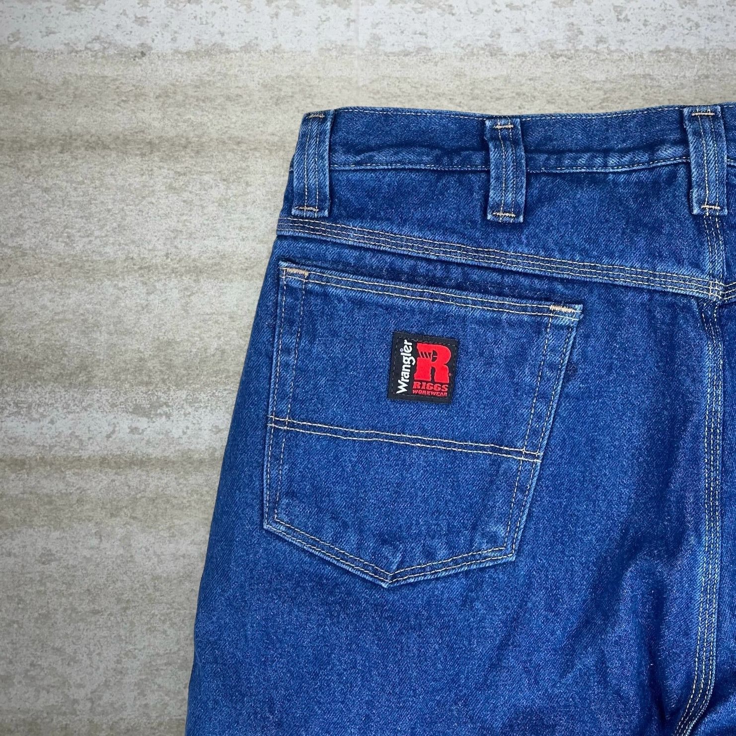 Wrangler Vintage Y2K Wrangler Riggs Jeans 38x30 Relaxed Medium Wash Size US 38 / EU 54 - 3 Thumbnail