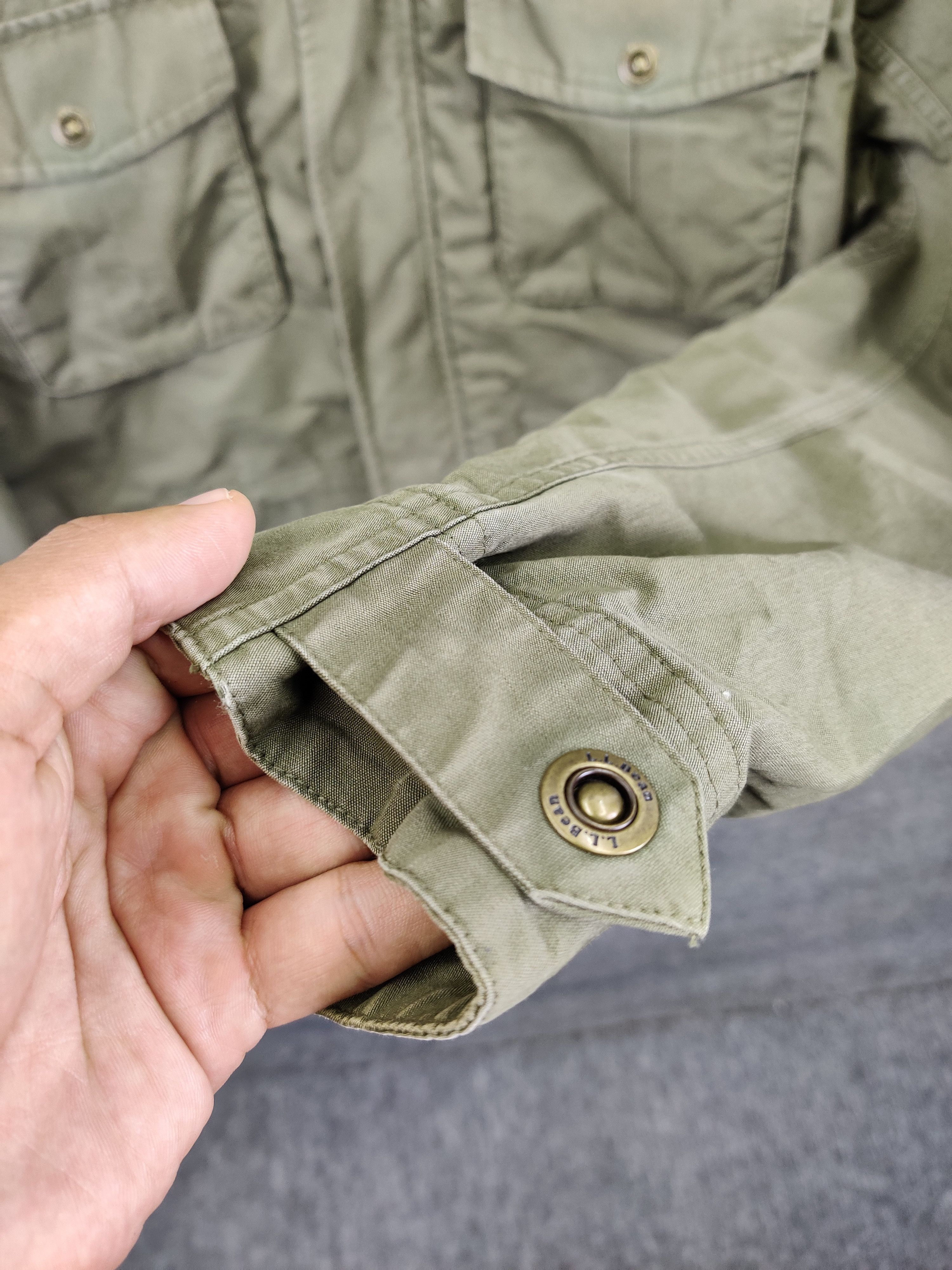 L.L. Bean Vintage L.L. Bean M65 Field Military Jacket Olive Green Size US S / EU 44-46 / 1 - 13 Thumbnail