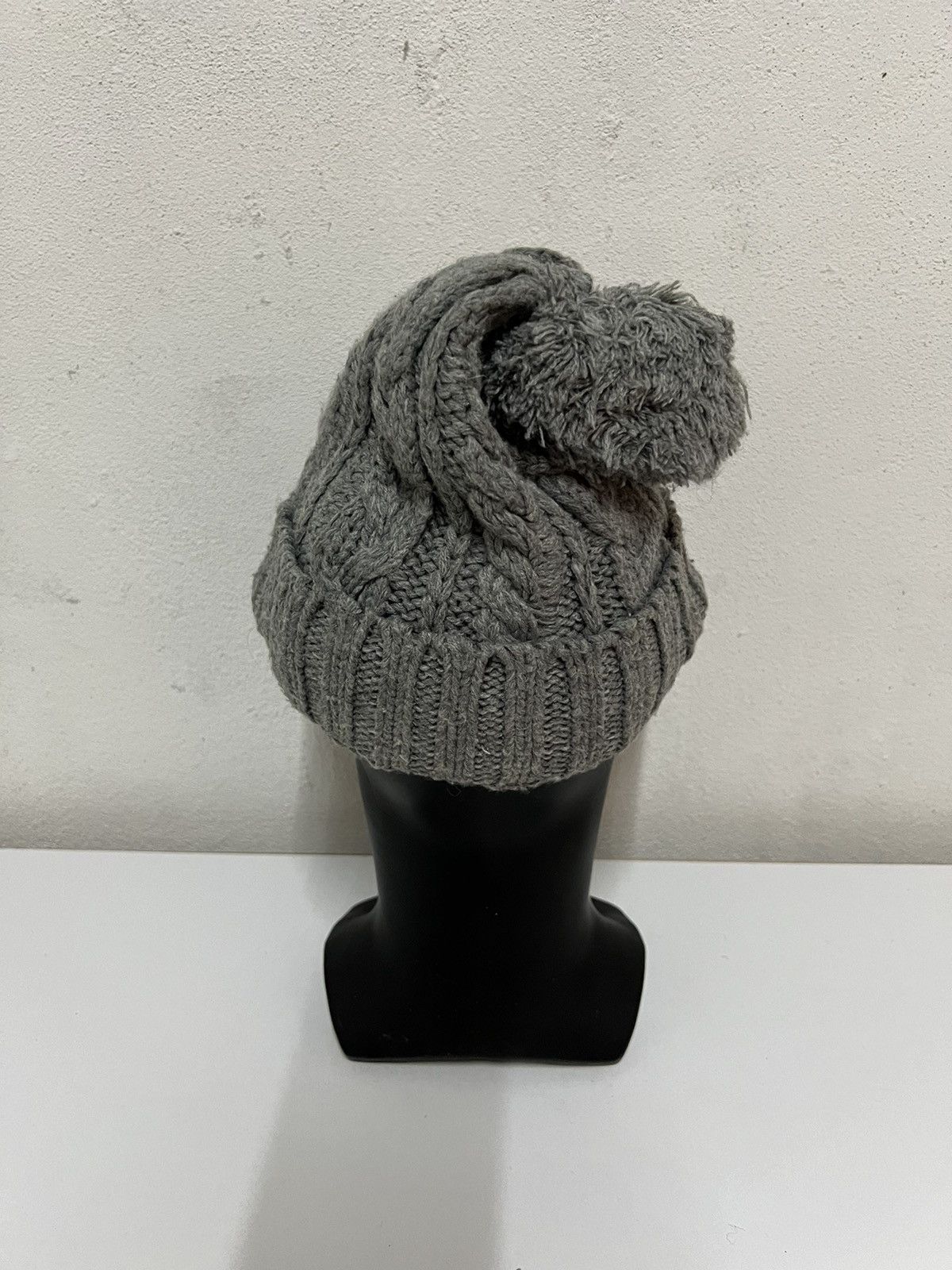 Harris Tweed × Japanese Brand Japanese Brand Harris Tweed Crochet Beanie Hats Size ONE SIZE - 5 Thumbnail