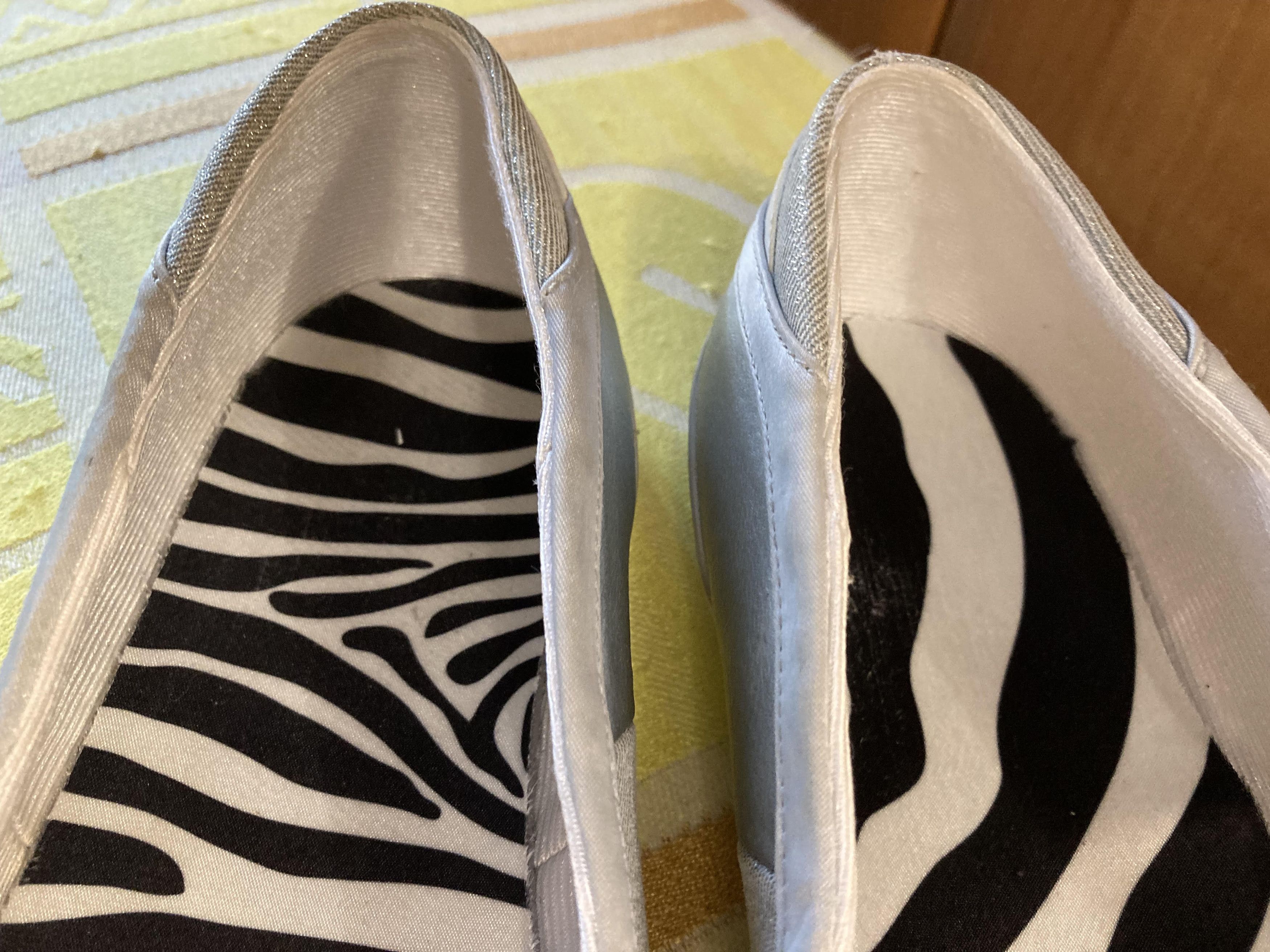 Nike × Vintage Nike Vintage Silver Ballet Flats Y2K Size US 8.5 / IT 38.5 - 15 Thumbnail