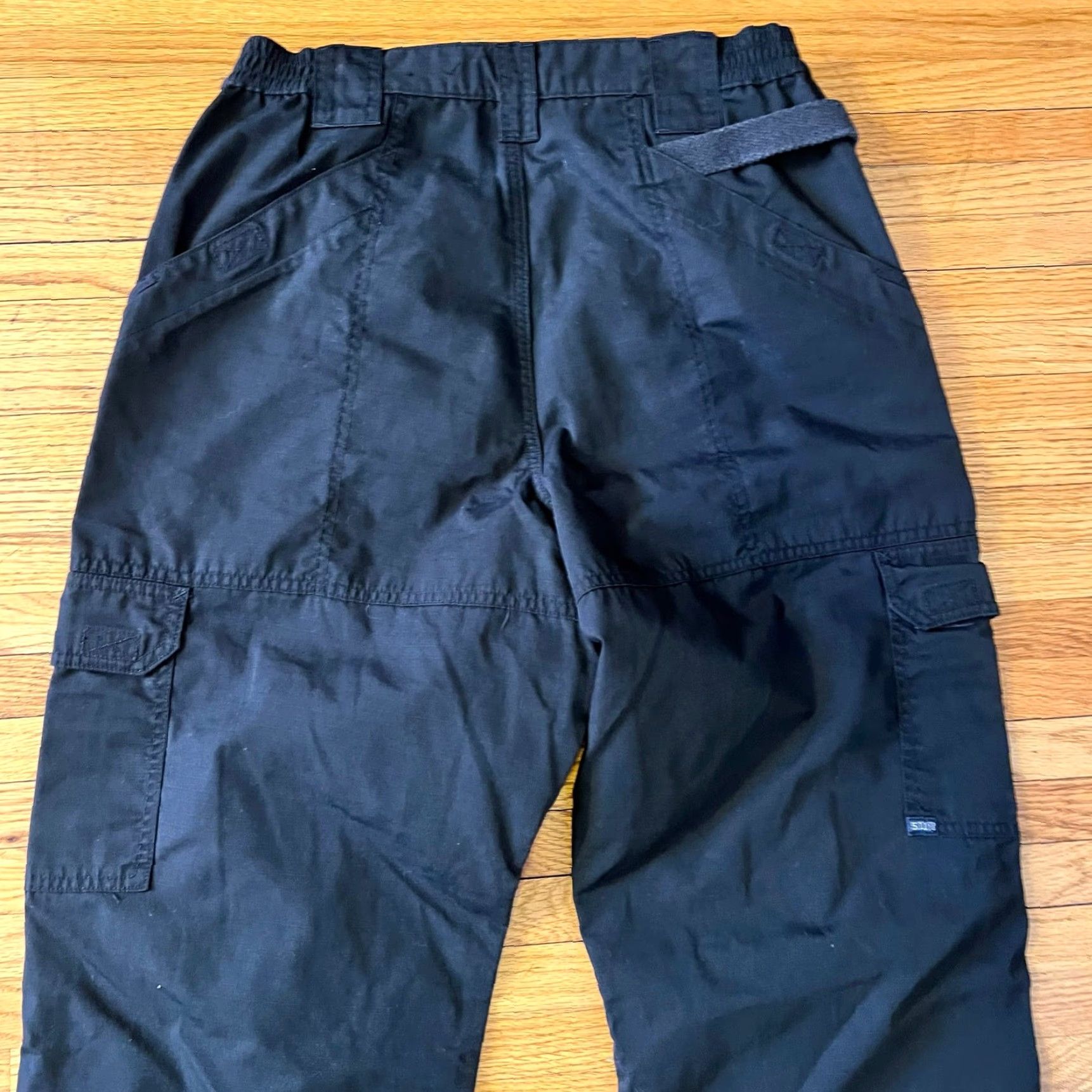 Vintage 5.11 Tactical Cargo Pants Men 34 X34 Black Ripstop Work Military 74273 Cargo Mens Regular Size 34 Black Size US 34 / EU 50 - 5 Thumbnail