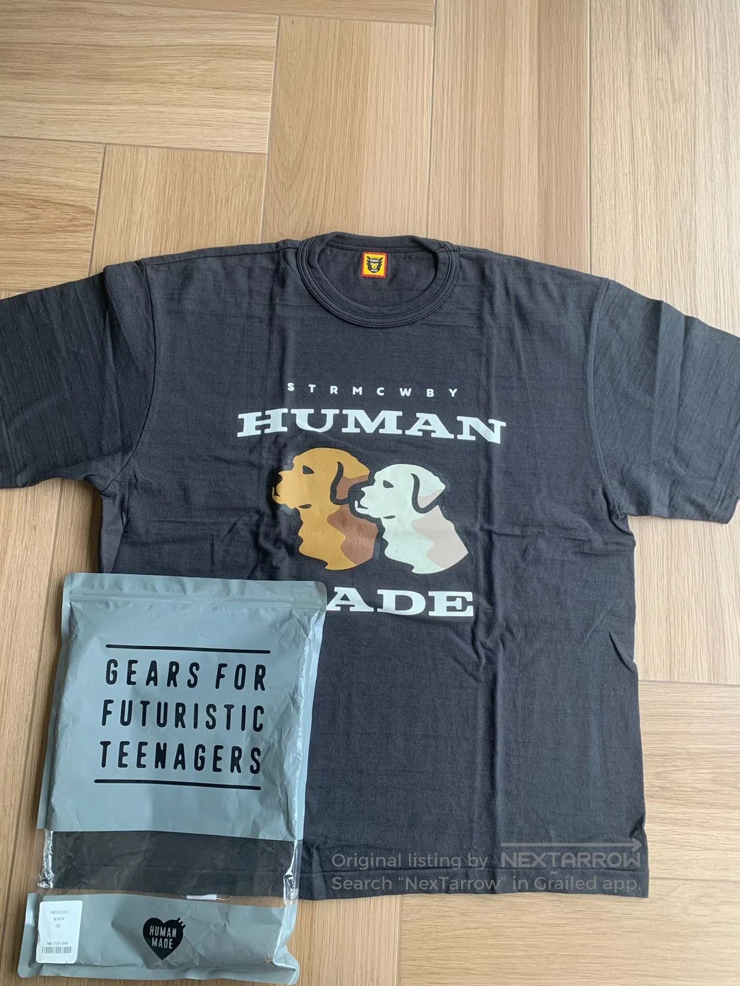 Human Made HUMAN MADE Slub Cotton Heart Cartoon T. Size US XXL / EU 58 / 5 - 1 Thumbnail