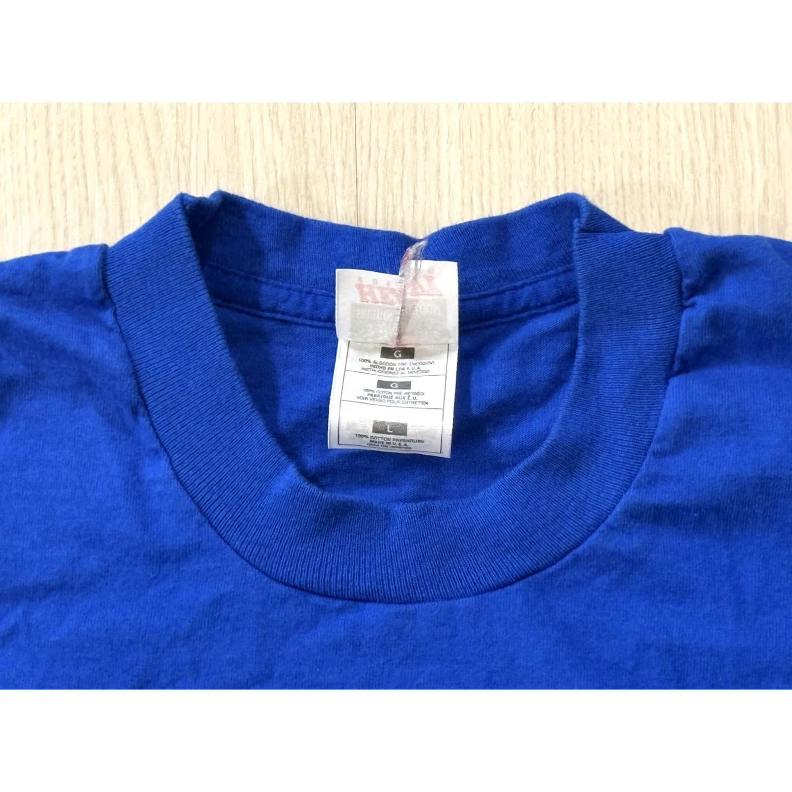 Fruit Of The Loom VINTAGE 90s E-40 In A Major Way Longsleeve Shirt Large Blue Crew Neck Cotton Graphic Print Hyphy Bay California Size US L / EU 52-54 / 3 - 6 Thumbnail