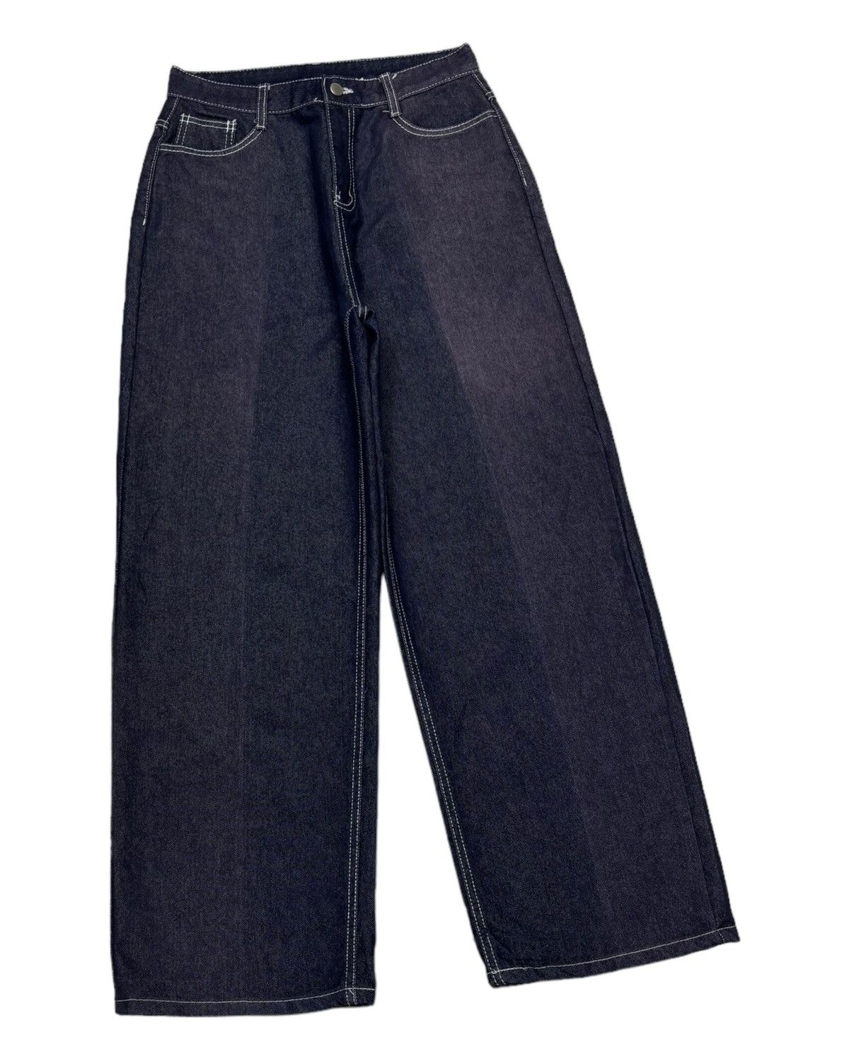 Kapital VINTAGE BAGGY JEANS M.APPAREL TWO TONE BAGGY DENIM JEANS Size US 28 / EU 44 - 5 Thumbnail