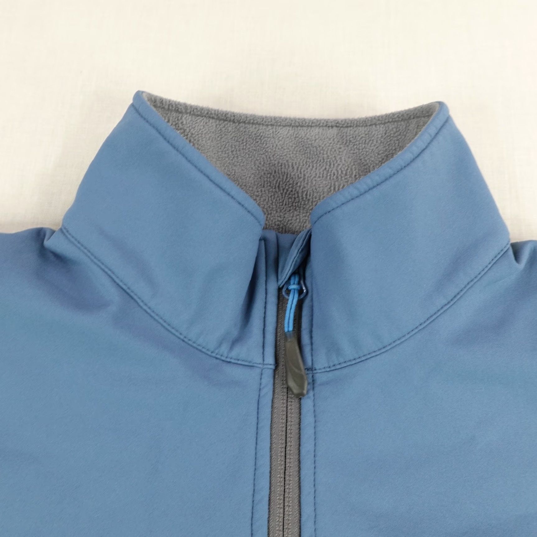 Vintage GoLite Jacket Mens Large Blue Trinity Fleece Lined Softshell Full Zip Up Coat Size US L / EU 52-54 / 3 - 2 Thumbnail