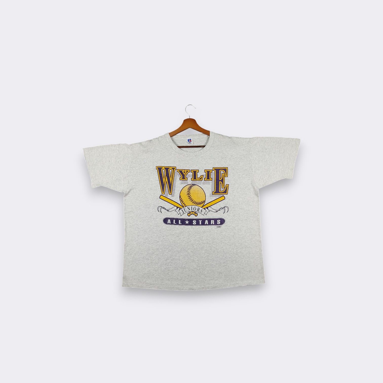 MLB × Vintage Vintage 90s Wylie Juniors All Stars T Shirt Size US XXL / EU 58 / 5 - 1 Thumbnail