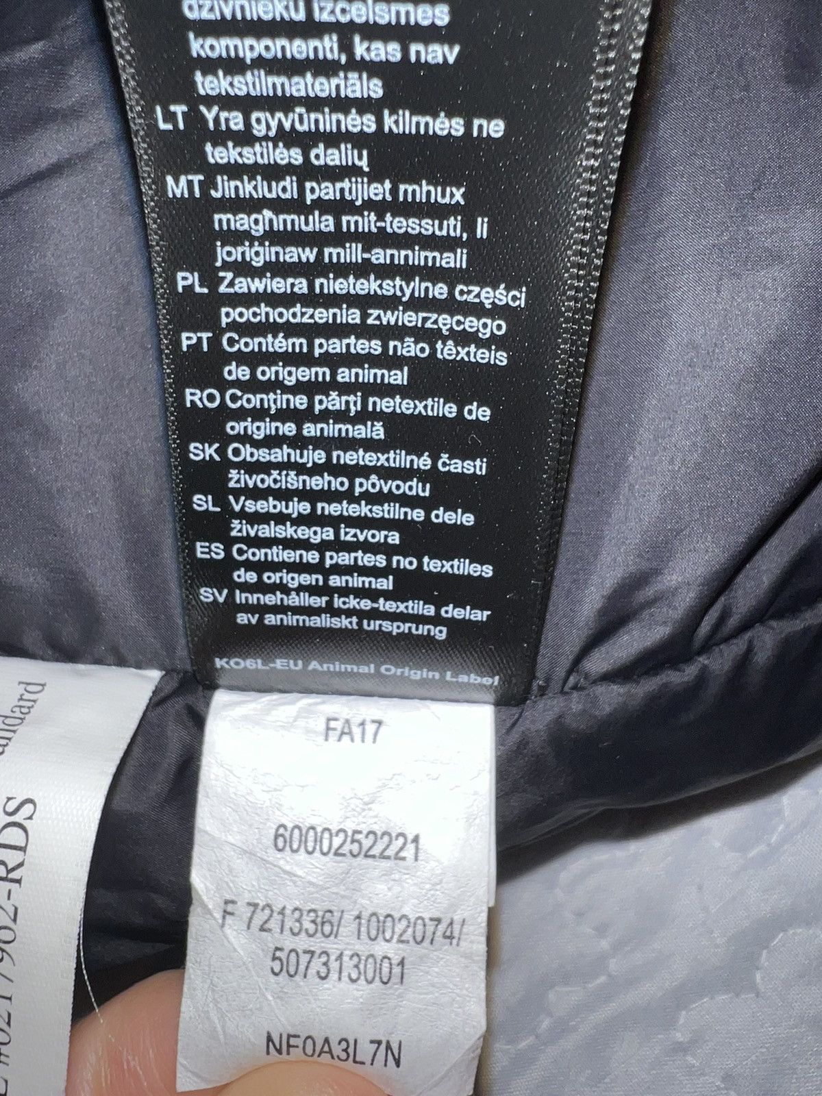 Sacai × The North Face Sacai x The North Face Puffer Bomber Coat Size US S / EU 44-46 / 1 - 7 Thumbnail