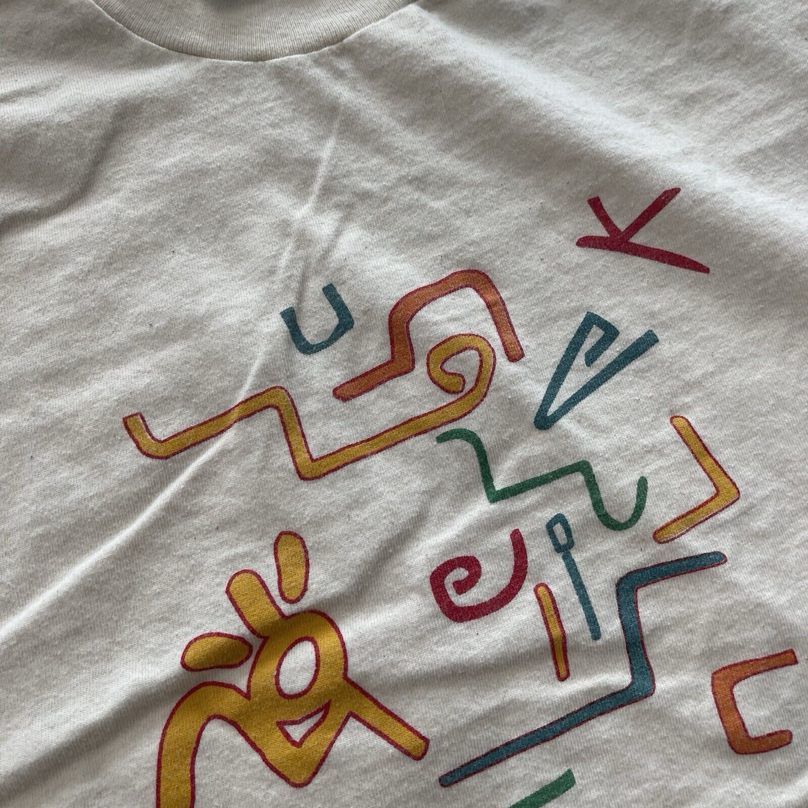 Hanes Vtg Kokopelli Records Native American T-shirt L Hanes Beefy Size US L / EU 52-54 / 3 - 5 Thumbnail