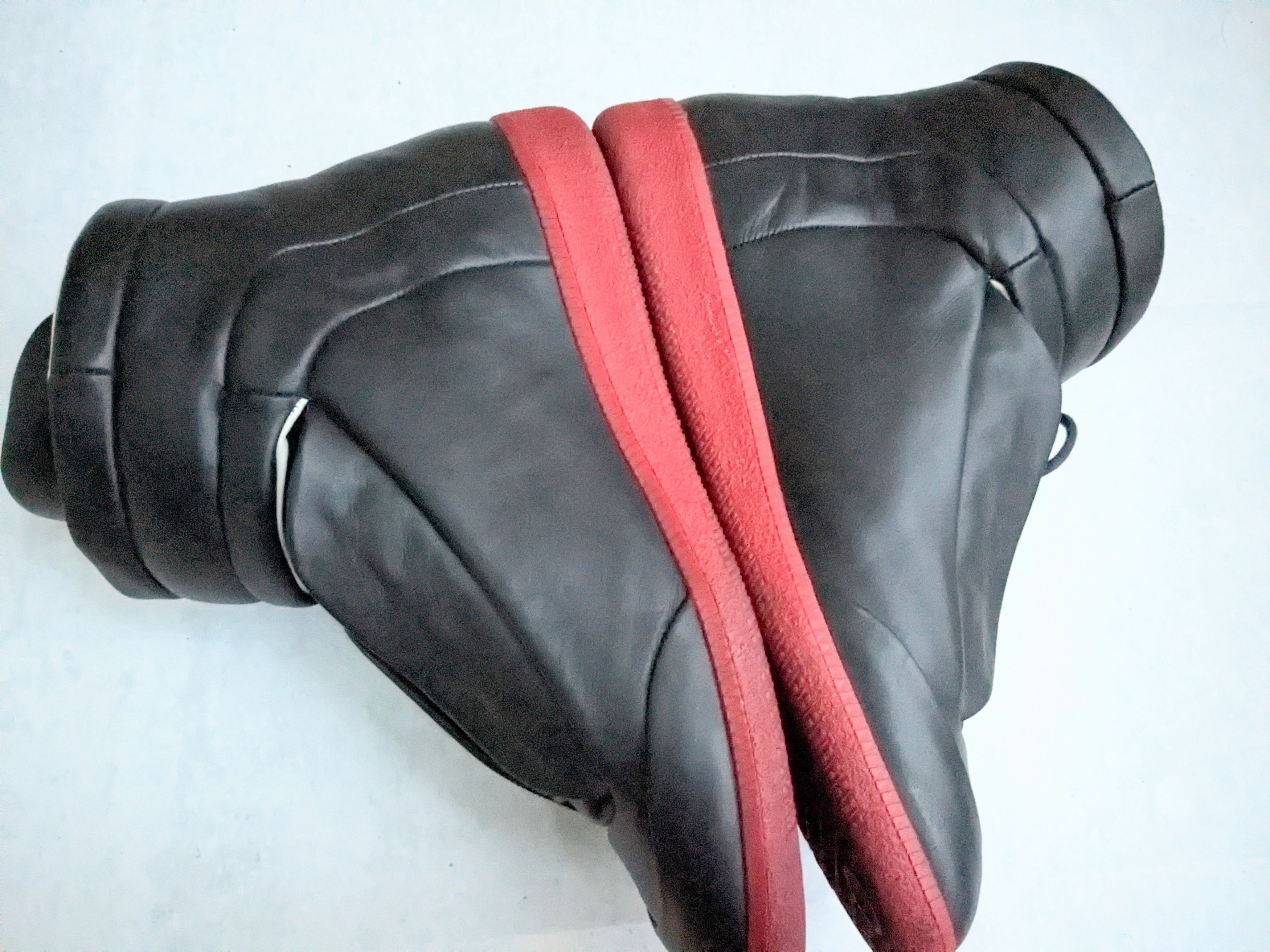 Maison Margiela Maison Margiela Future Black Red Leather 12 45 Italy High Size US 12 / EU 45 - 6 Thumbnail
