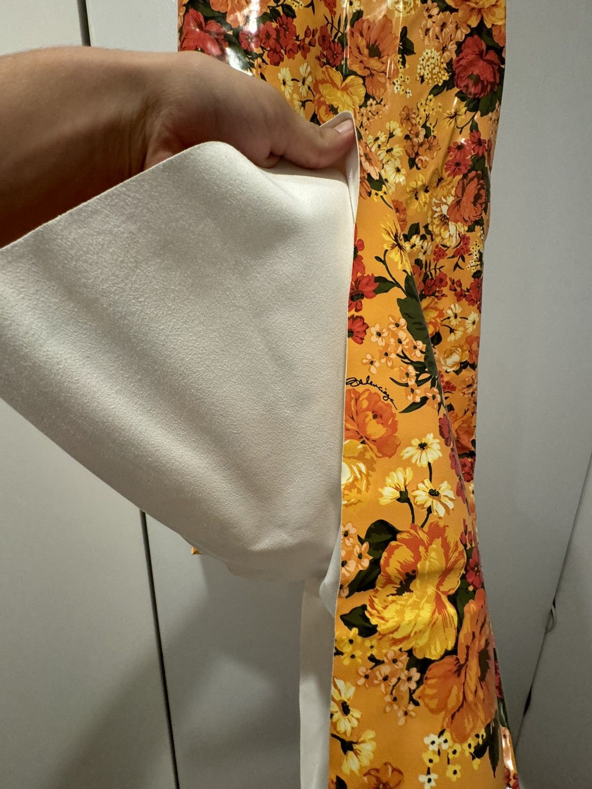 Balenciaga BALENCIAGA RUNWAY FLORAL MAXI DRESS Size XS / US 0-2 / IT 36-38 - 8 Thumbnail
