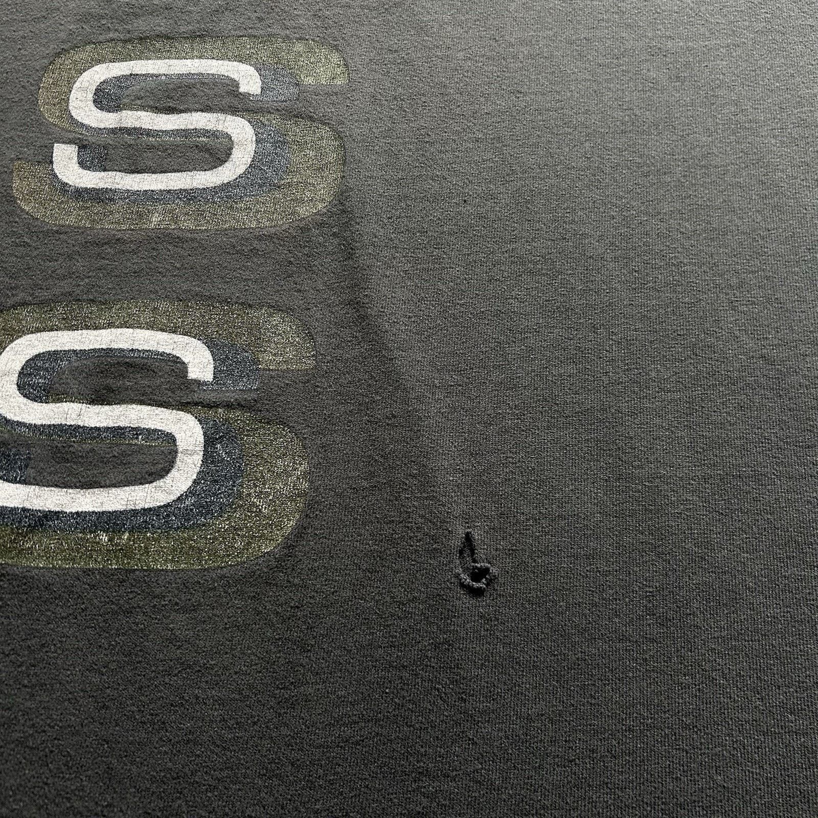 Vintage Vintage 90s Boss T Shirt XXL Black Faded Spell Out Graphic Size US XXL / EU 58 / 5 - 7 Thumbnail