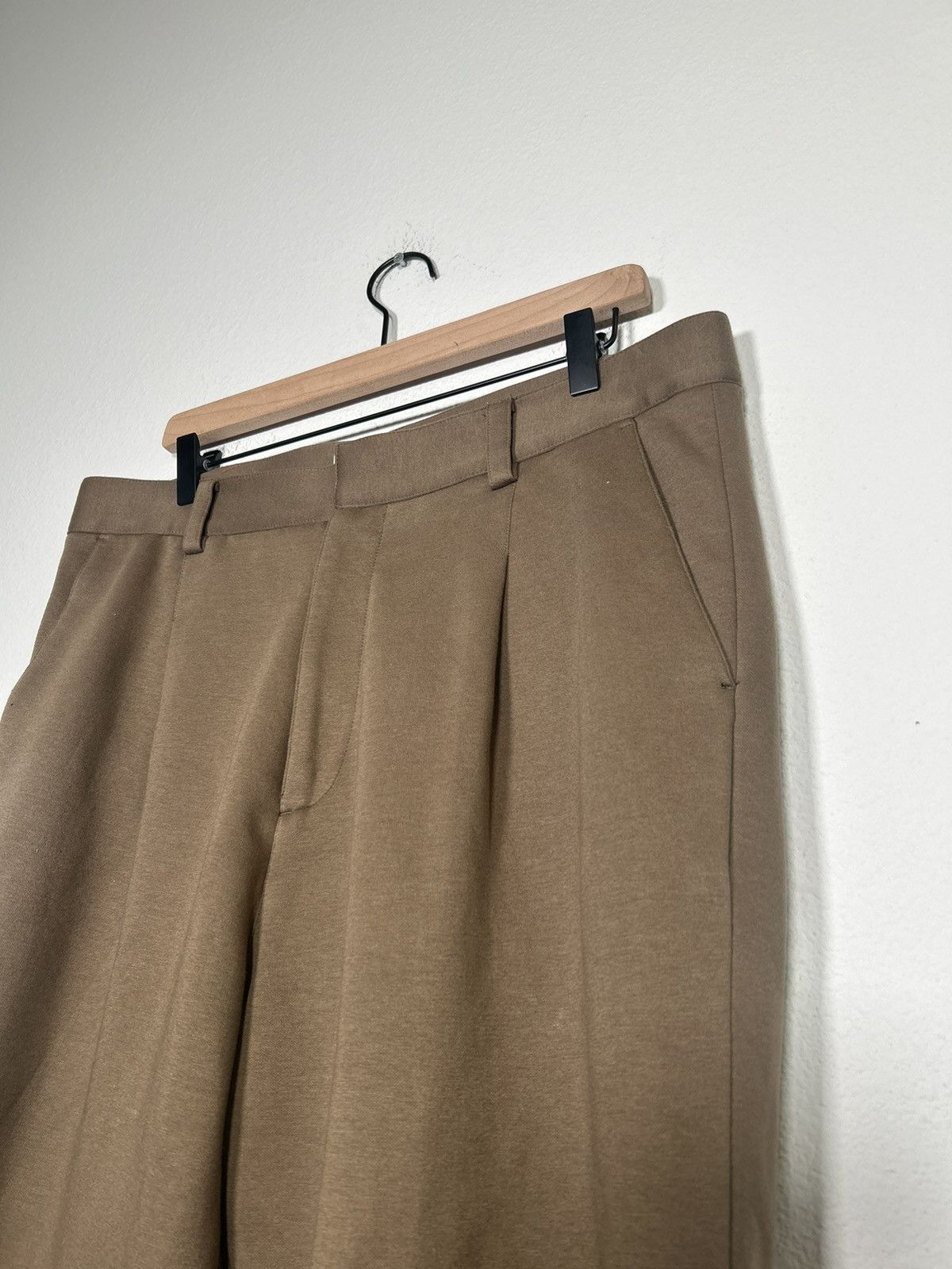 Robert Geller Pleated Knit Trousers Size US 34 / EU 50 - 2 Thumbnail
