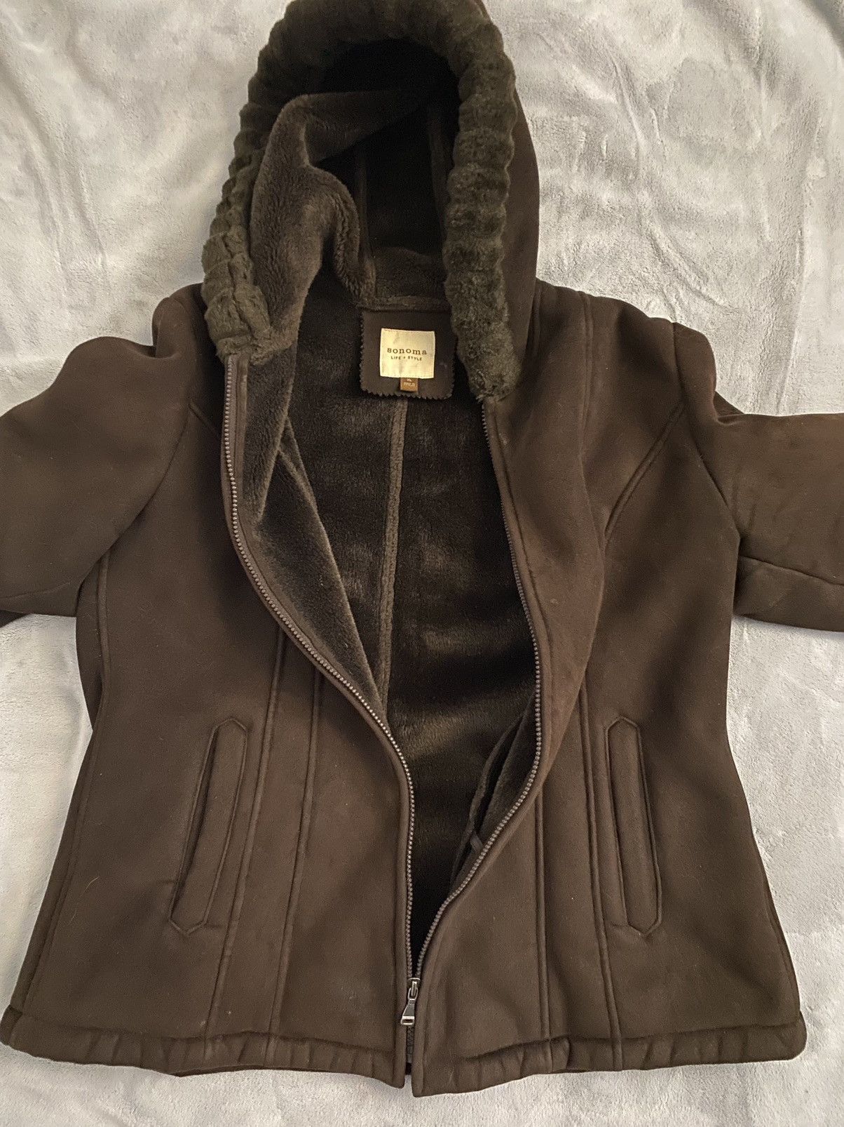 Sonoma Vintage brown fur coat Size XL / US 12-14 / IT 48-50 - 1 Thumbnail