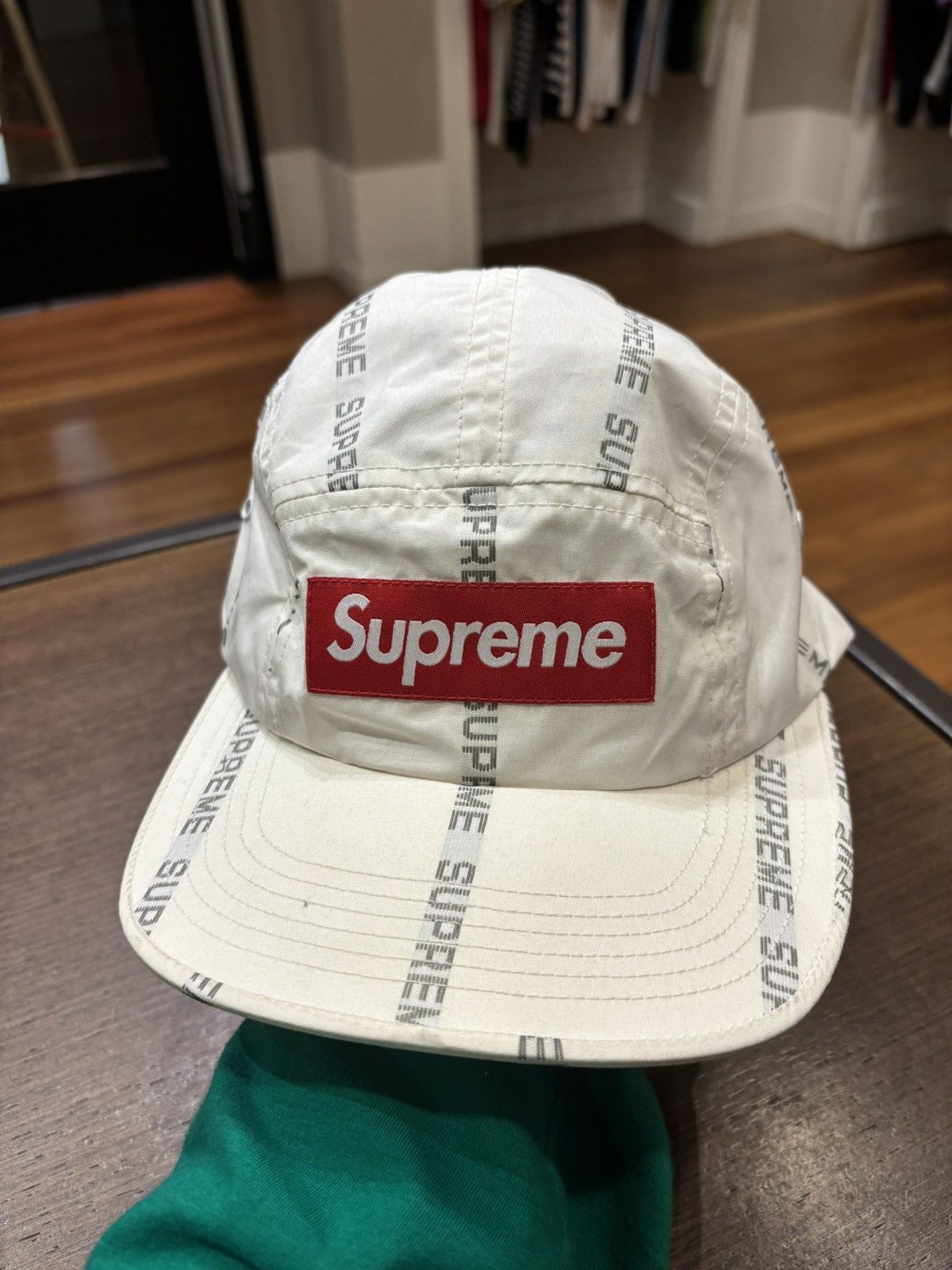 Supreme Supreme Reflective Logos Cap Size ONE SIZE - 1 Thumbnail