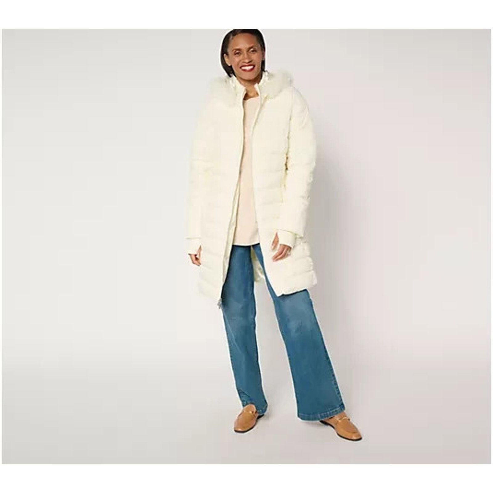 Susana Monaco Susan Graver Regular Water Resistant Quilted Coat S A670979 Size S / US 4 / IT 40 - 1 Thumbnail