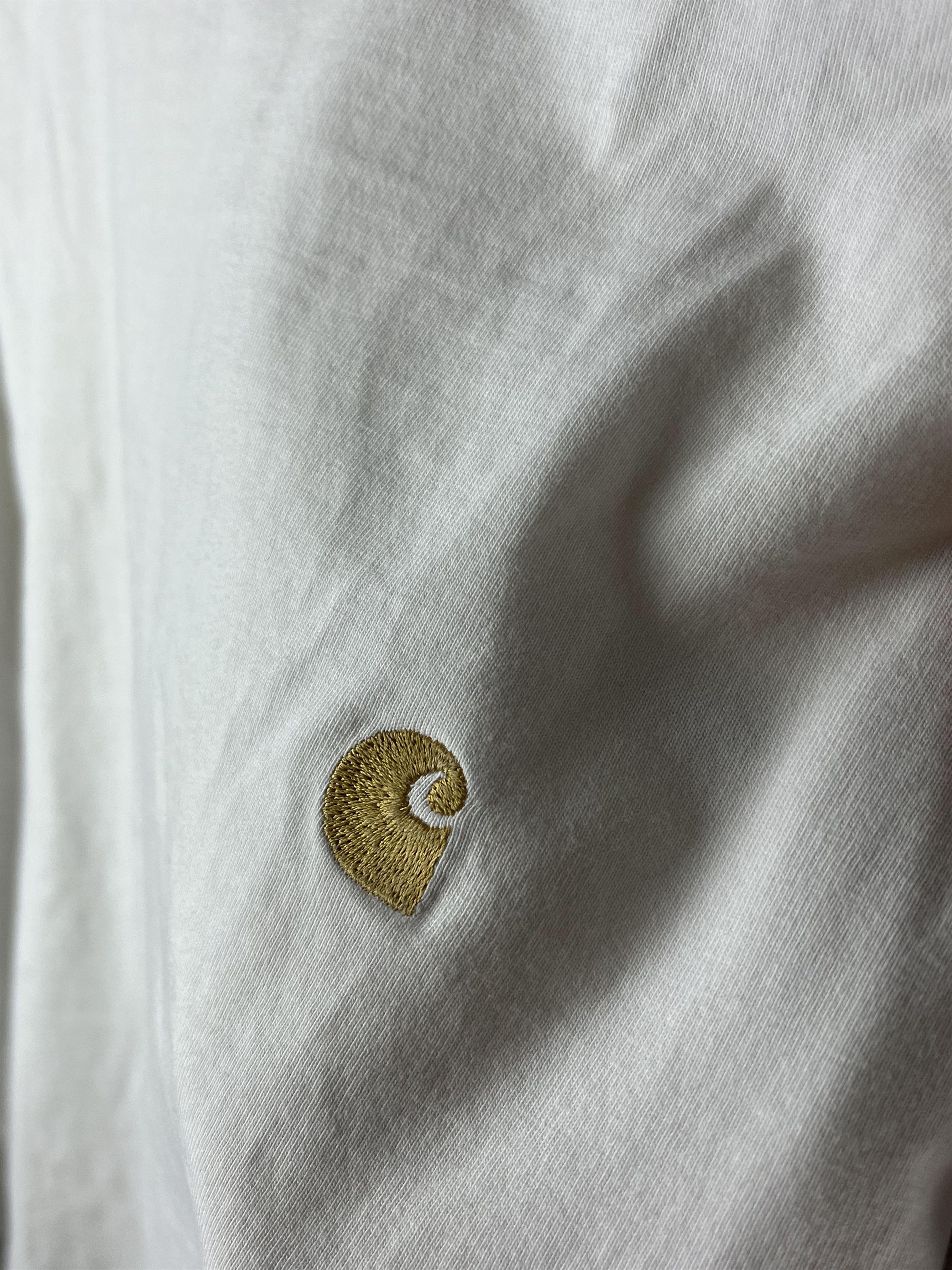 Carhartt × Vintage !Rare Carhartt Basic White Longsleeve Size US XL / EU 56 / 4 - 5 Thumbnail