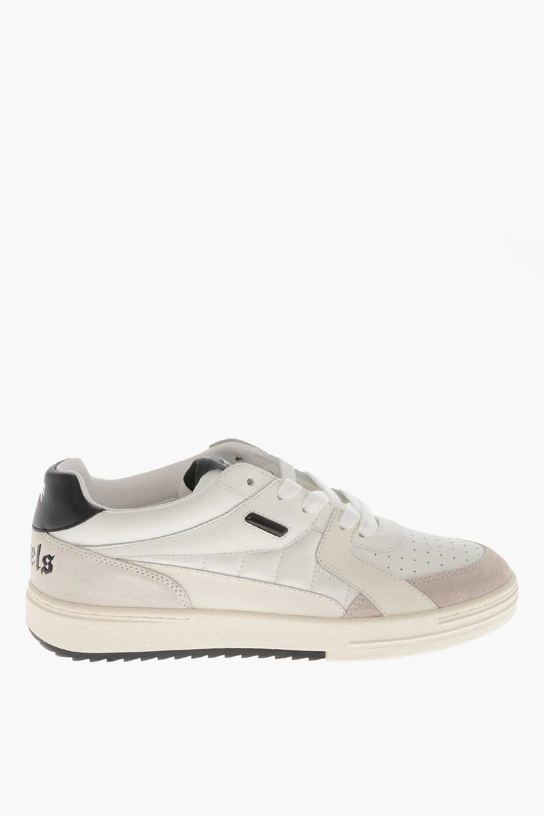 Palm Angels og1mm0326 Leather Low-Top Sneakers in White Size US 12 / IT 42 - 1 Thumbnail