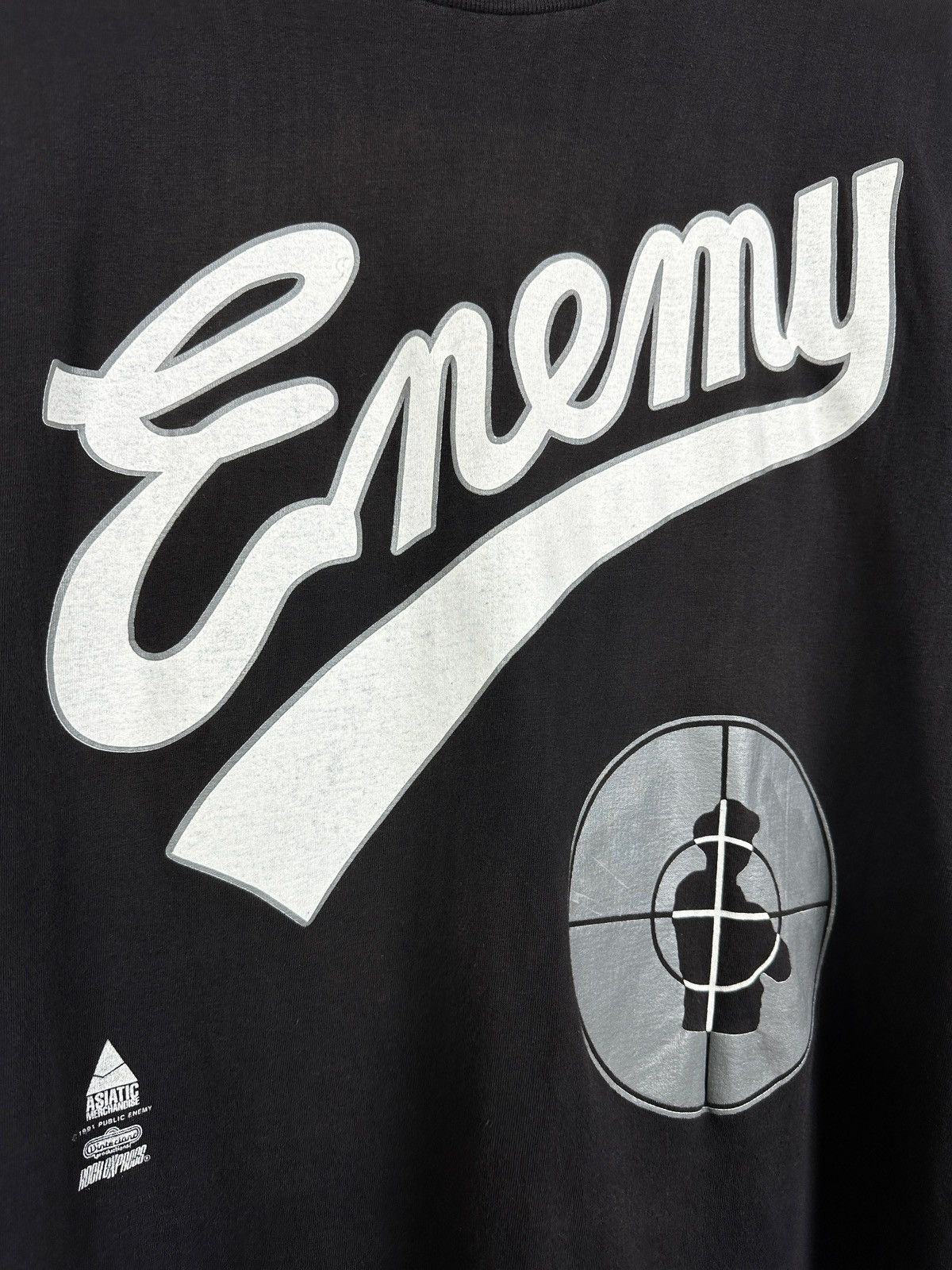 Band Tees 1991 Vintage Public Enemy Apocalypse Rare Band T-Shirt Size US XL / EU 56 / 4 - 10 Thumbnail