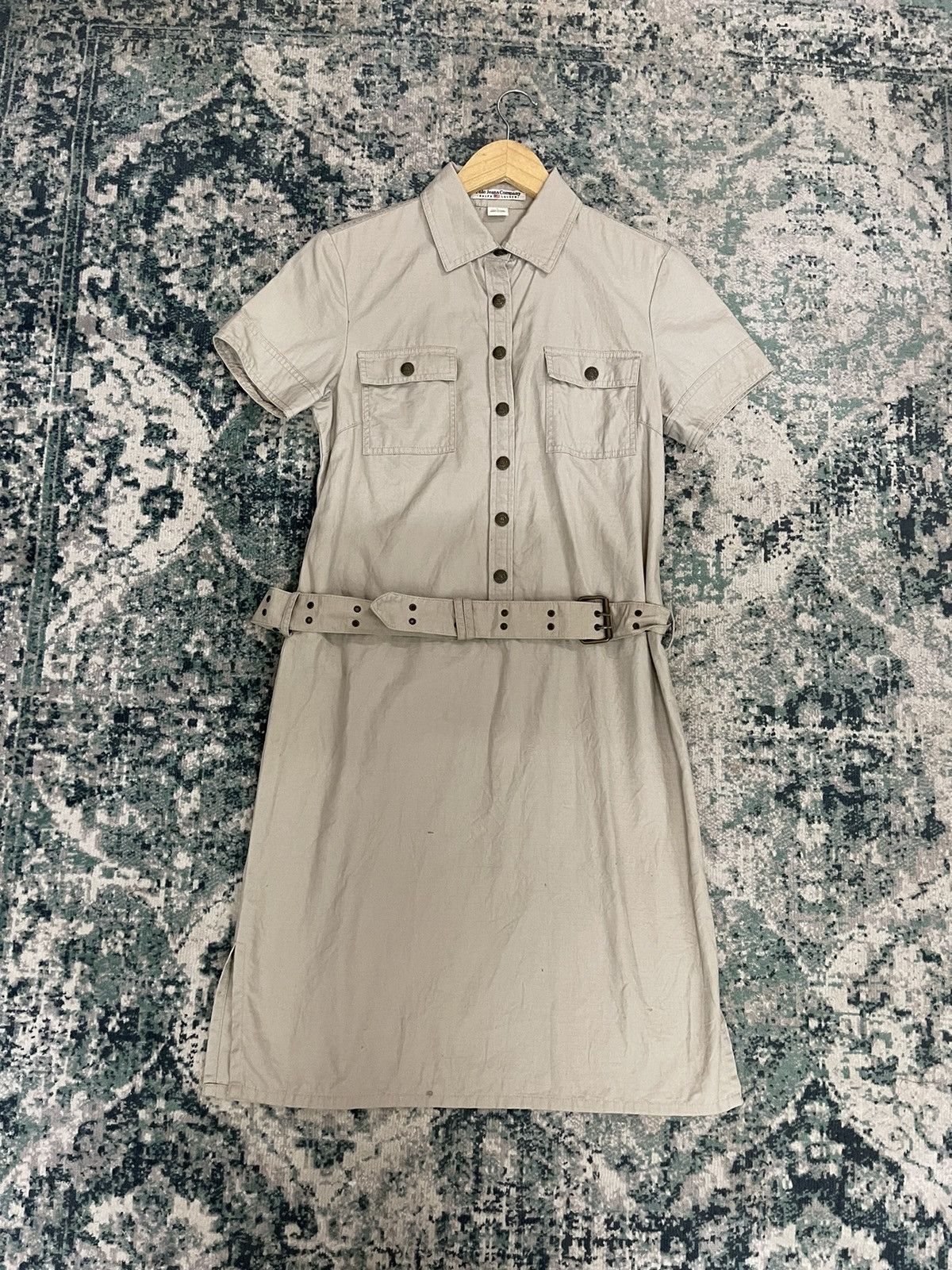 Polo Ralph Lauren × Vintage Polo Ralph Lauren Shirt Dress Size L / US 10 / IT 46 - 1 Thumbnail