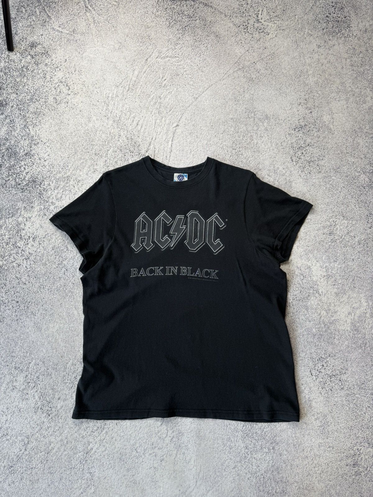 AC/DC Vintage AC/DC Back in Black 2004 T-shirts tour tee Size US L / EU 52-54 / 3 - 4 Thumbnail
