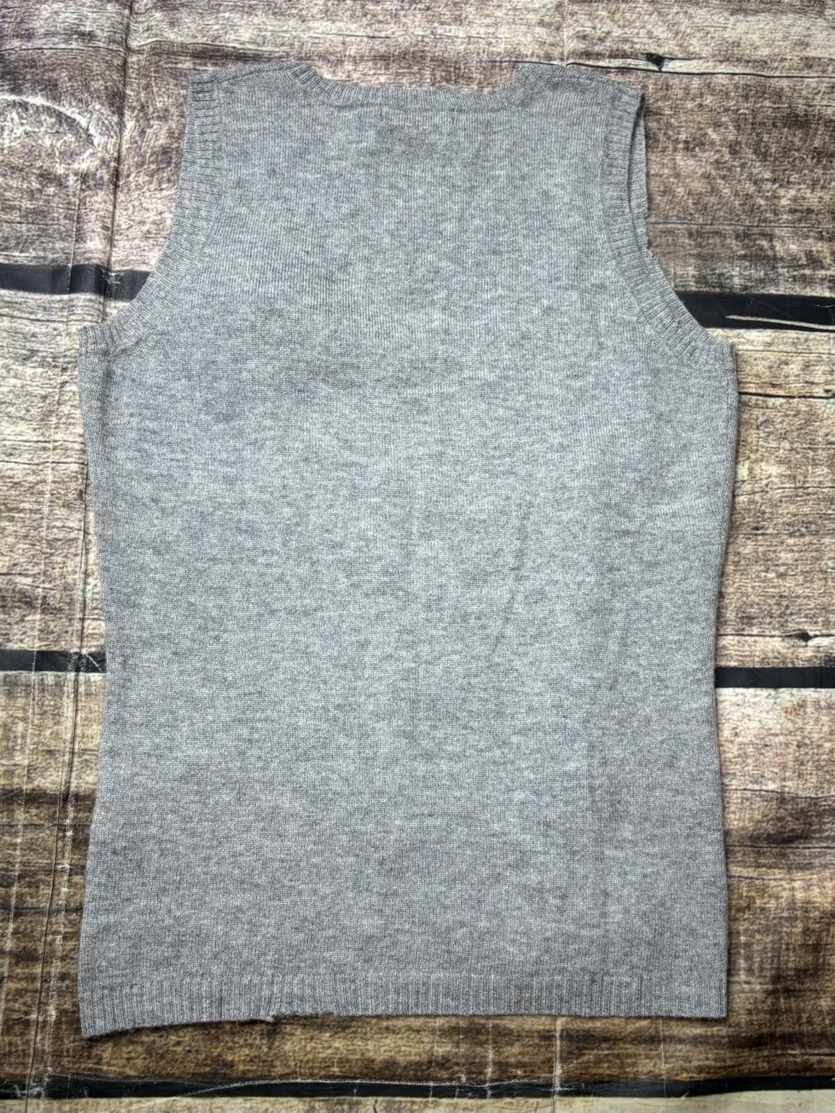 DKNY DKNY Jeans Sweater Vest Womens Small Wool Cashmere Angora Size S / US 4 / IT 40 - 3 Thumbnail