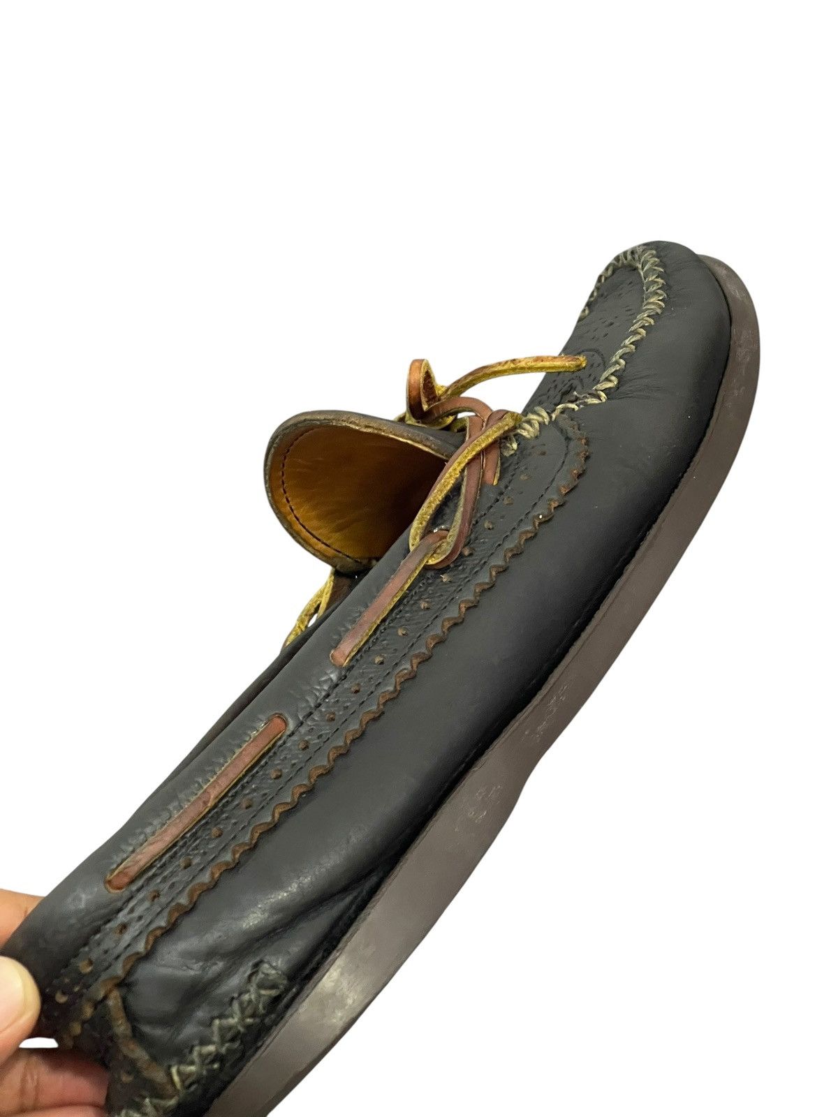 Yuketen Yuketen Canoe Moccasin Loafer Cowhide Handmade USA Size US 9.5 / EU 42-43 - 12 Thumbnail