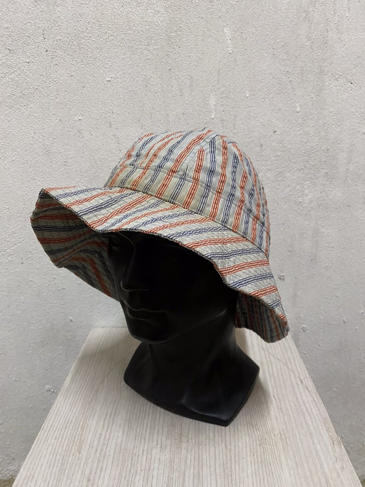 Japanese Brand Japanese Brand Shamrock Stripe Design Bucket Hat Size ONE SIZE - 3 Thumbnail