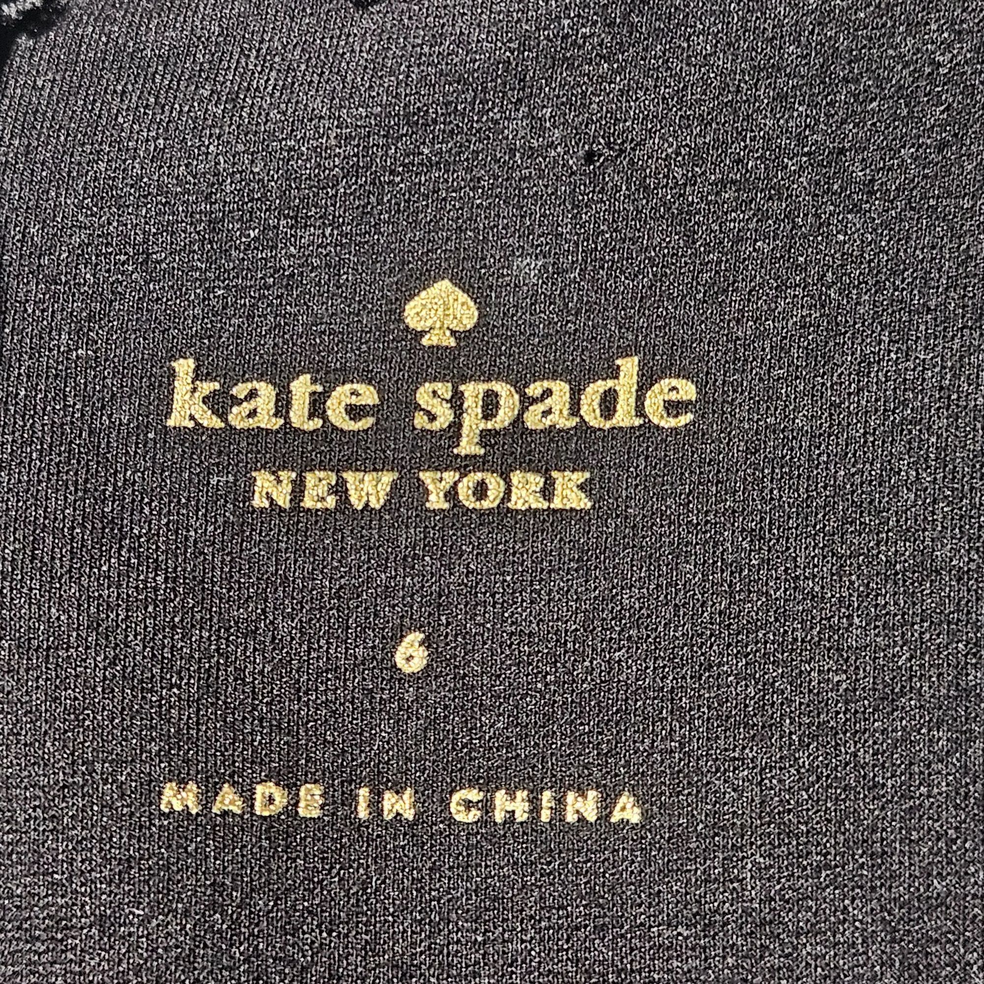 Kate Spade Kate Spade Black Scalloped Dress – Coquette, Quiet Luxury, H Size M / US 6-8 / IT 42-44 - 4 Thumbnail