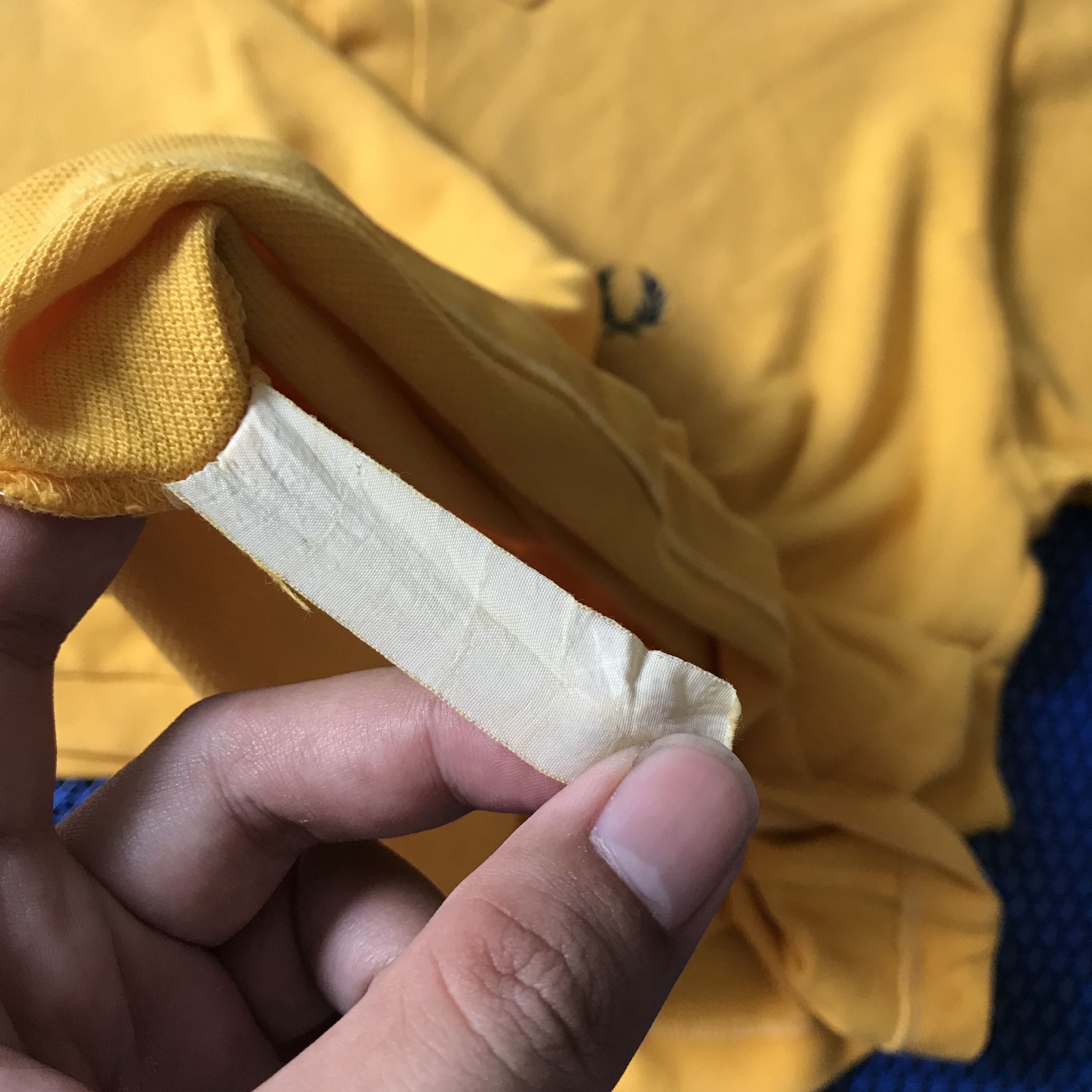 Fred Perry × Other UK × Vintage Fredperry Yellow Gold Polo shirt Size Small Basic polo Size US M / EU 48-50 / 2 - 10 Thumbnail
