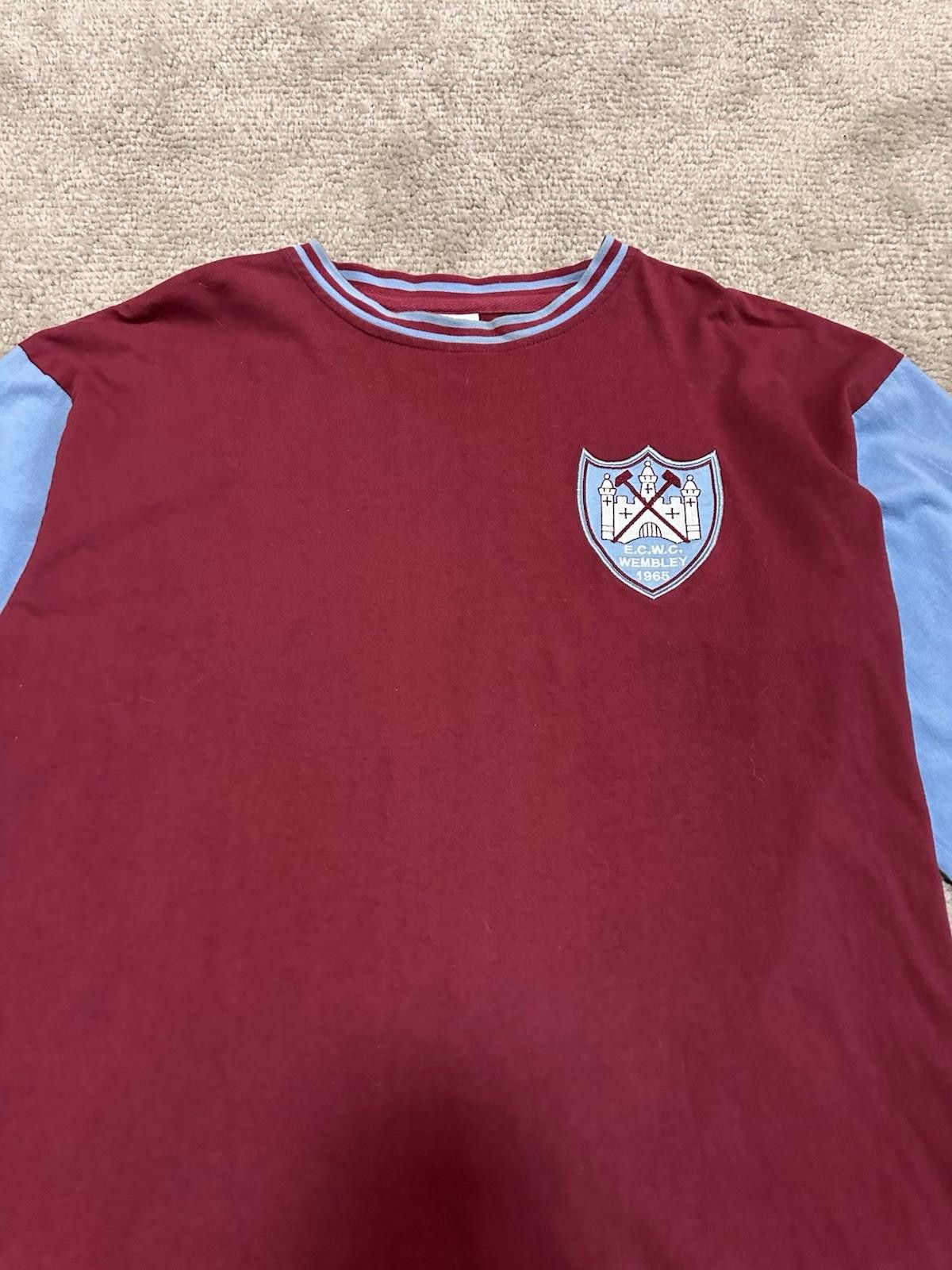 Other 1964 West Ham United FA Cup Final Shirt (L) Size US XL / EU 56 / 4 - 5 Thumbnail