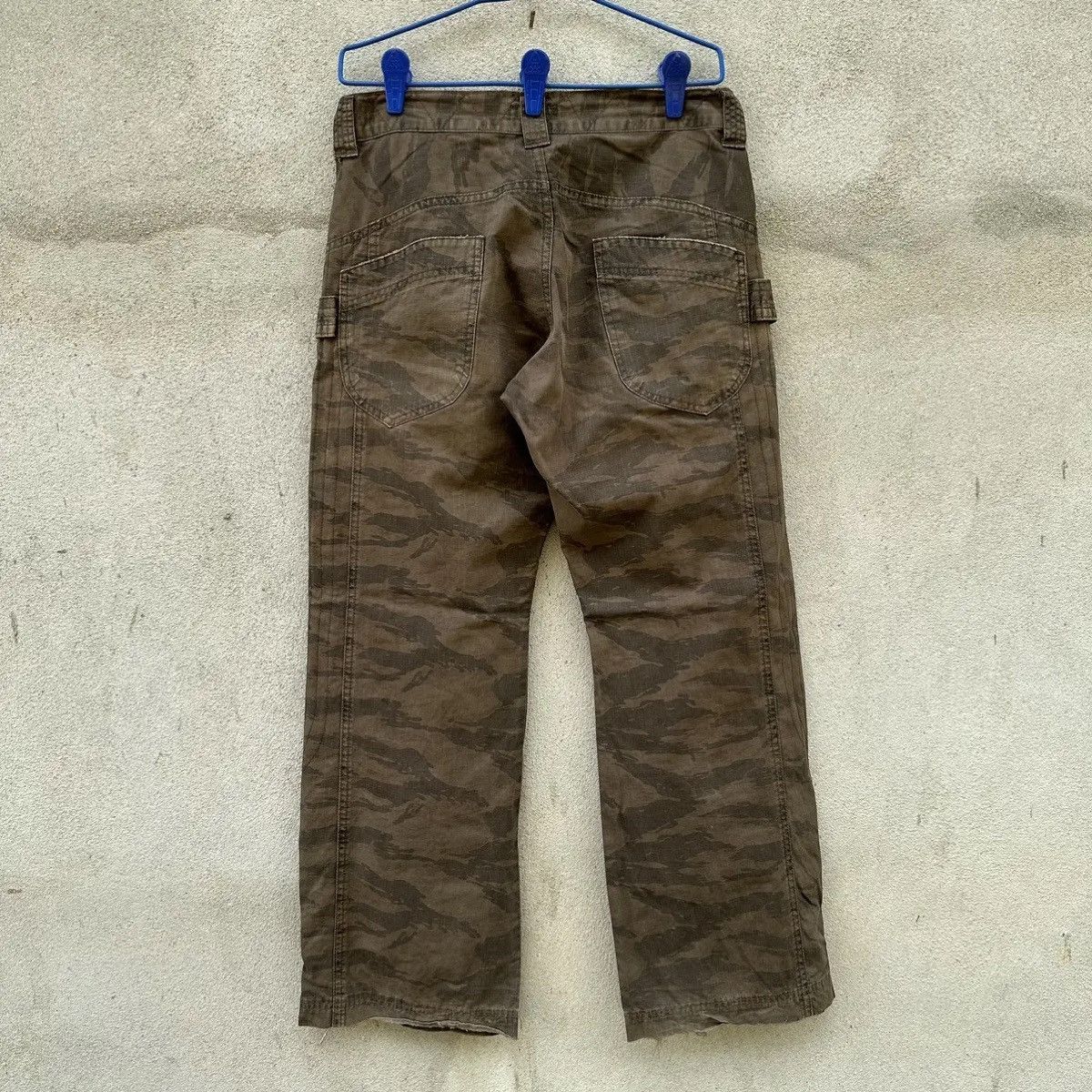 Full Count & Co. RARE‼️1990’s FULLCOUNT 💥UTILITY CAMO TALON ZIPPER LEG PANTS Size US 30 / EU 46 - 12 Thumbnail