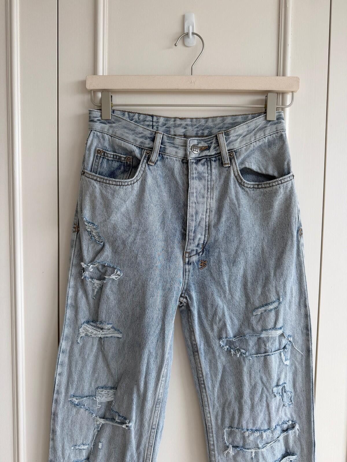 Ksubi new ksubi womens denim jeans playback blue patched 26 8 Size 26" / US 2 / IT 38 - 2 Thumbnail