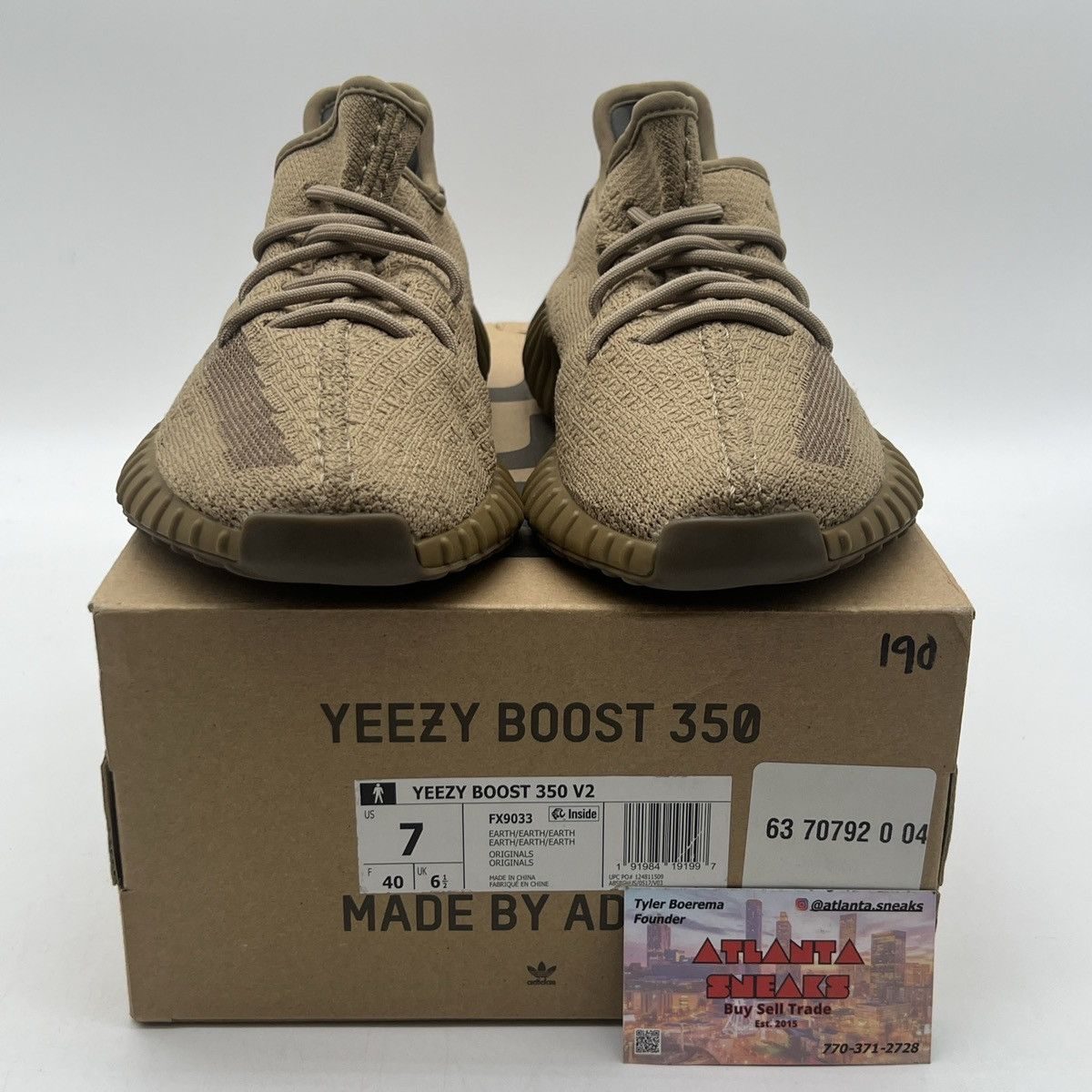 Adidas Yeezy boost 350 earth Size US 7 / EU 40 - 2 Thumbnail
