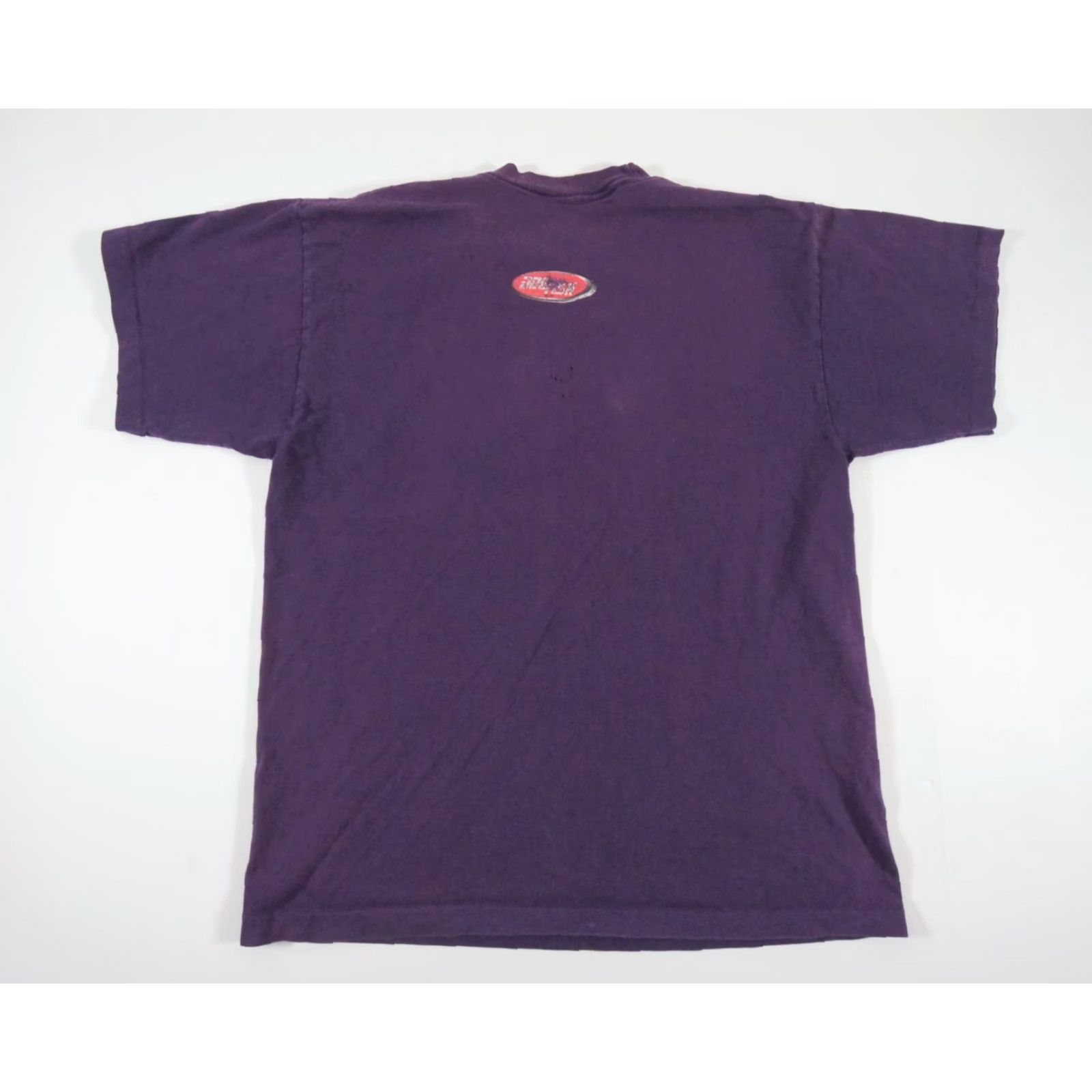 J Brand VINTAGE Dog Fish Men's T-Shirt Large Purple 90s Logo Graphic Short Sleeve Knit Cotton All Seasons Size US L / EU 52-54 / 3 - 5 Thumbnail