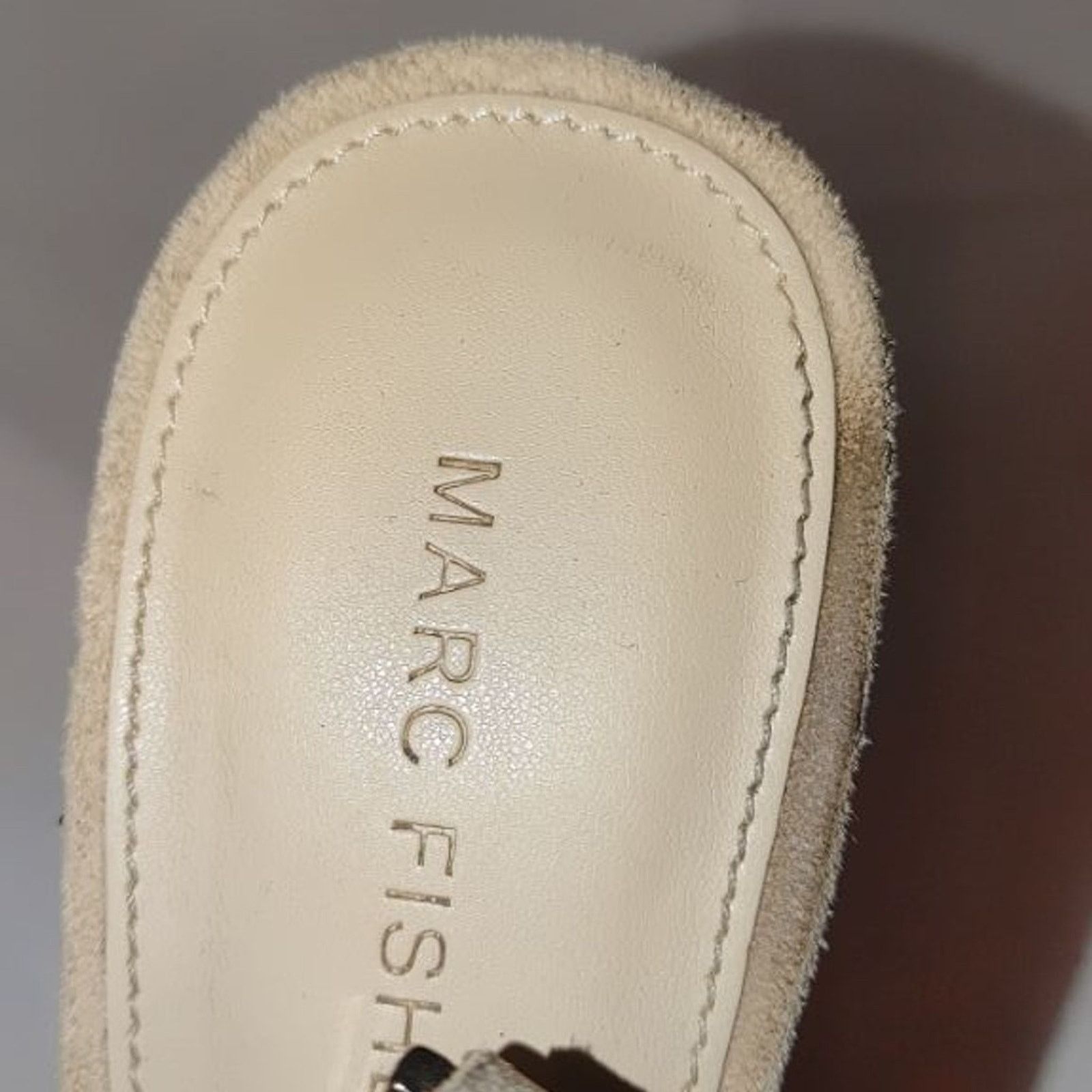 Marc Fisher Marc Fisher Harlea Wedge Sandal Size 6.5M in Color New Ambra Size US 6.5 / IT 36.5 - 8 Thumbnail