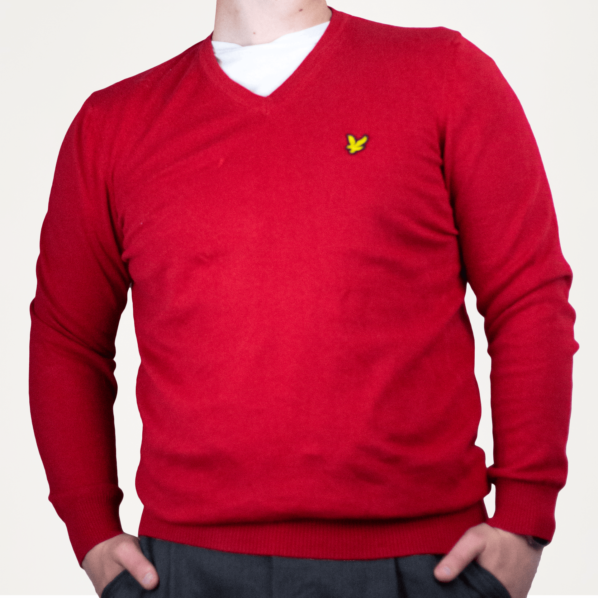 Lyle & Scott Lyle & Scott Woolen V-neck sweater Size US L / EU 52-54 / 3 - 2 Thumbnail