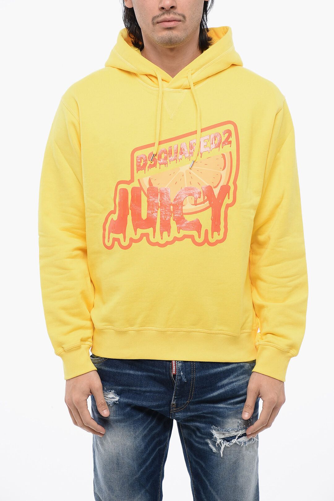 Cool Fit Hoodie with Glossy Silicone Print
