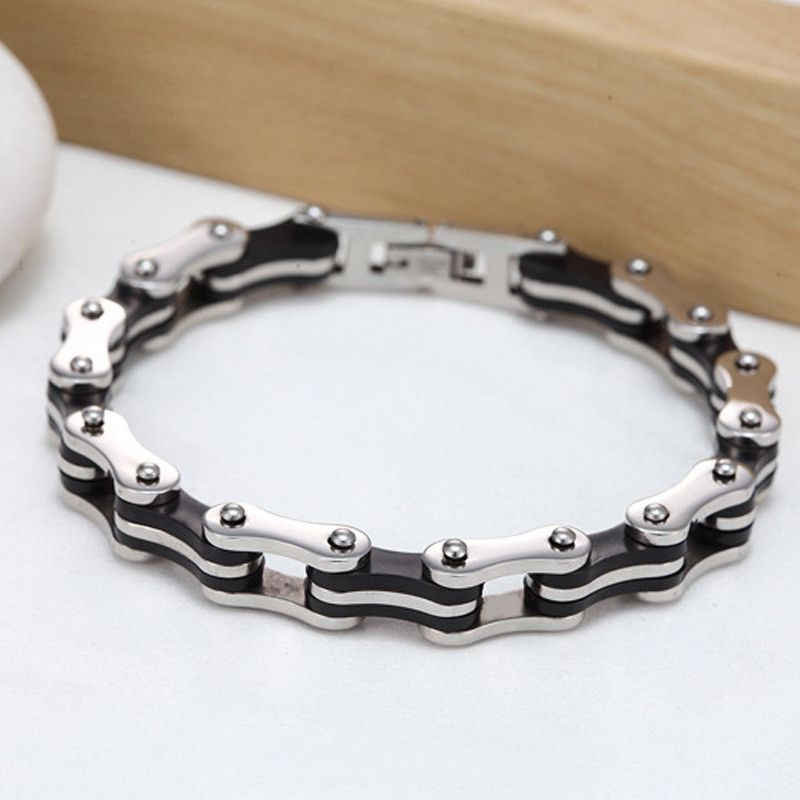 Jewelry Steel Classical Chain Bracelets Size ONE SIZE - 1 Thumbnail
