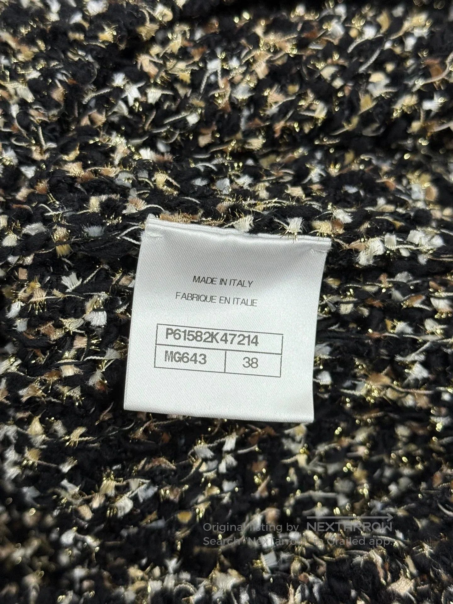 Chanel Chanel Egypt Series Black Gold Sweater. Size US M / EU 48-50 / 2 - 5 Thumbnail