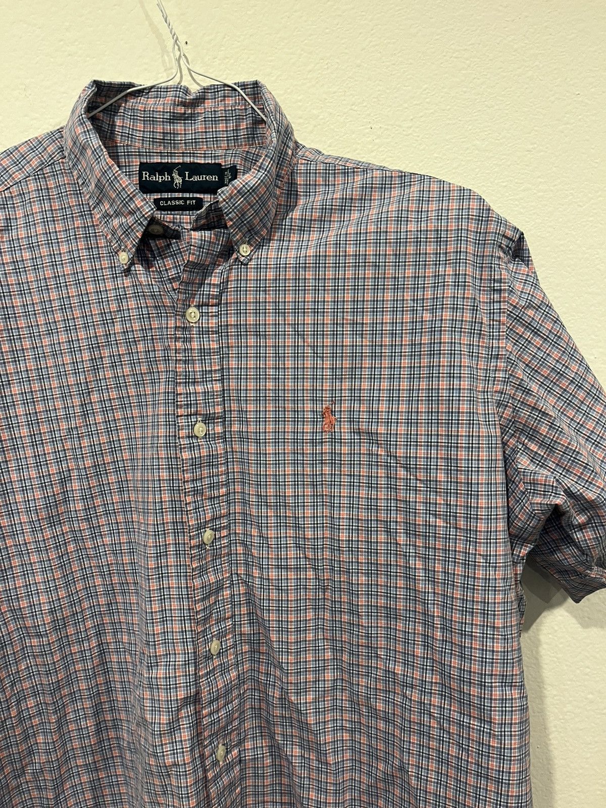 Ralph Lauren Ralph Lauren Classic Fit Men’s Size Large Button Down Plaid Size US L / EU 52-54 / 3 - 4 Thumbnail