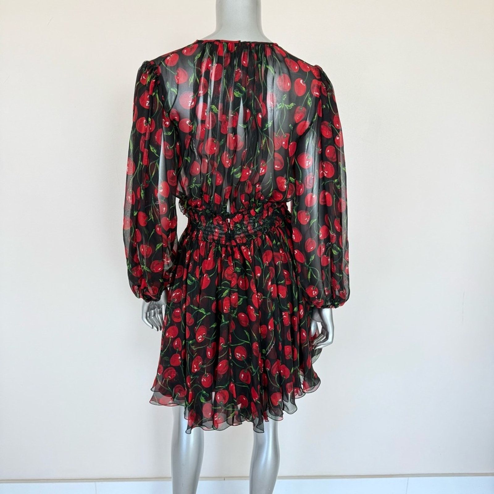 Dolce & Gabbana NEW!! Dolce&Gabbana silk dress size 44IT or 8 US 3560$ Size M / US 6-8 / IT 42-44 - 9 Thumbnail