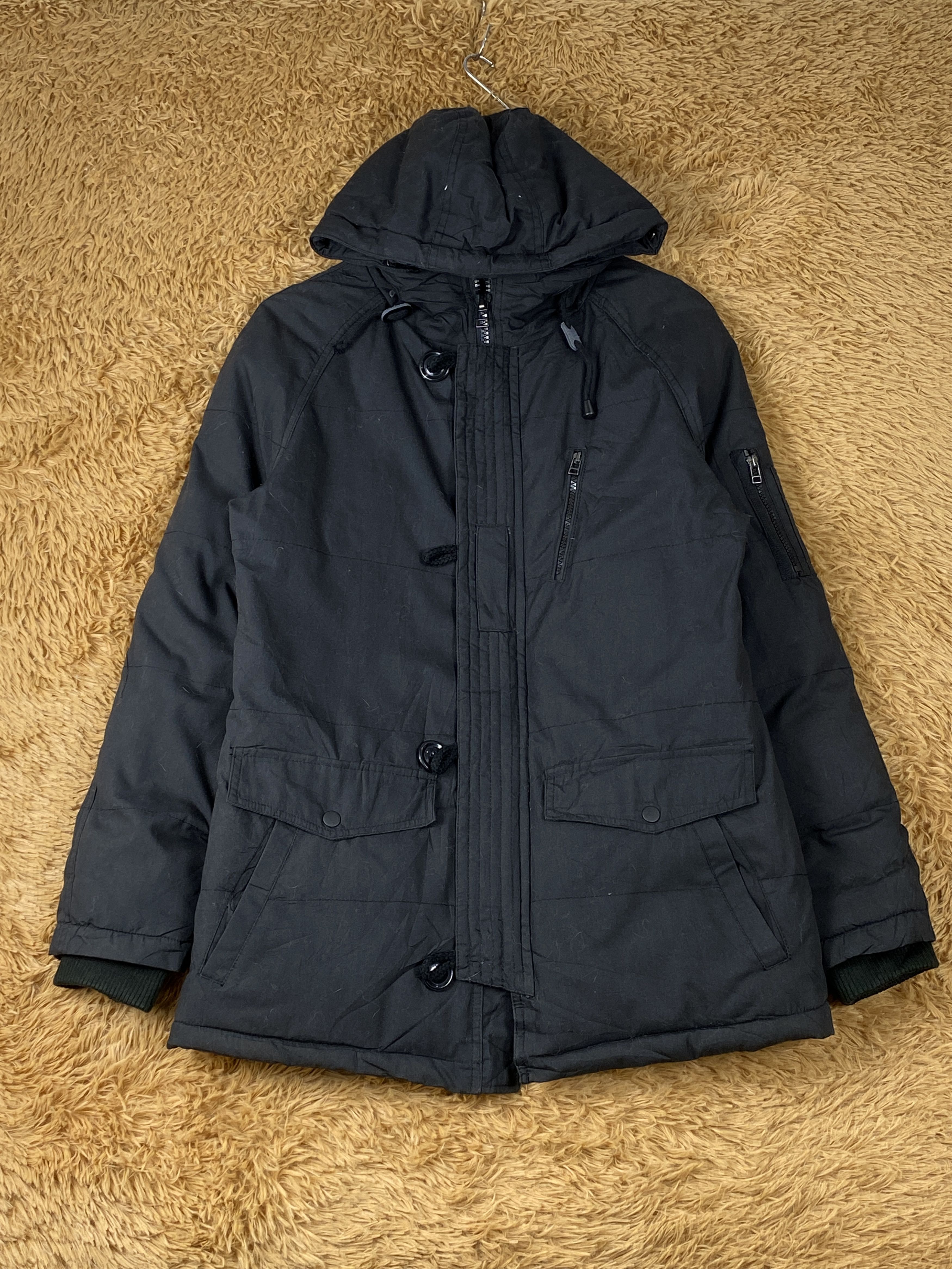 image of Vintage Create Barefoot Hoodie Jacket in Black, Men's (Size XS)