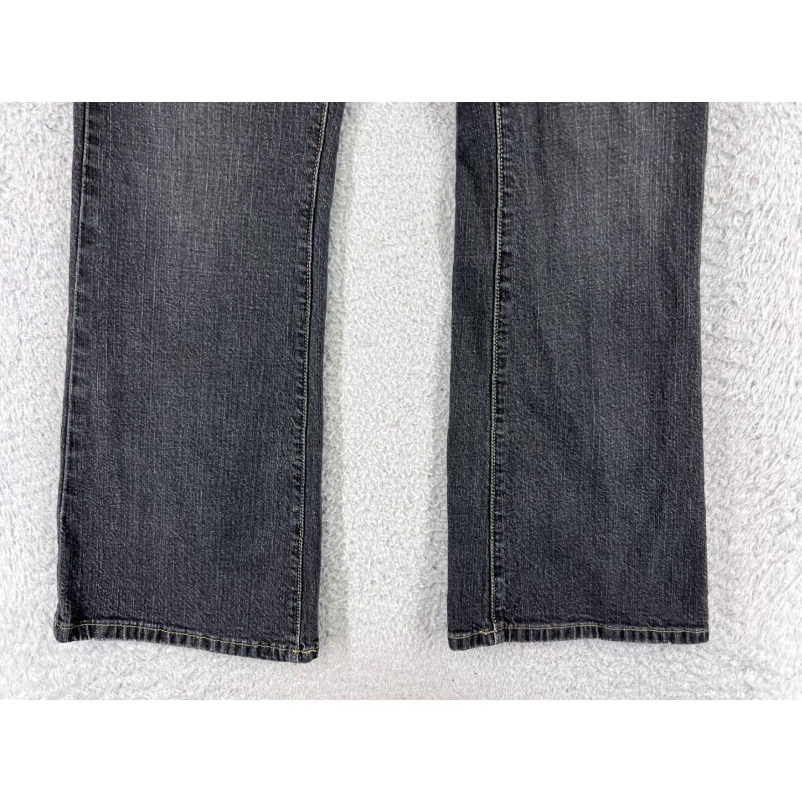Calvin Klein Calvin Klein Jeans Women 8 Gray Denim Flared Cotton Blend Mid Rise 28x29 Size 30" / US 8 / IT 44 - 2 Thumbnail