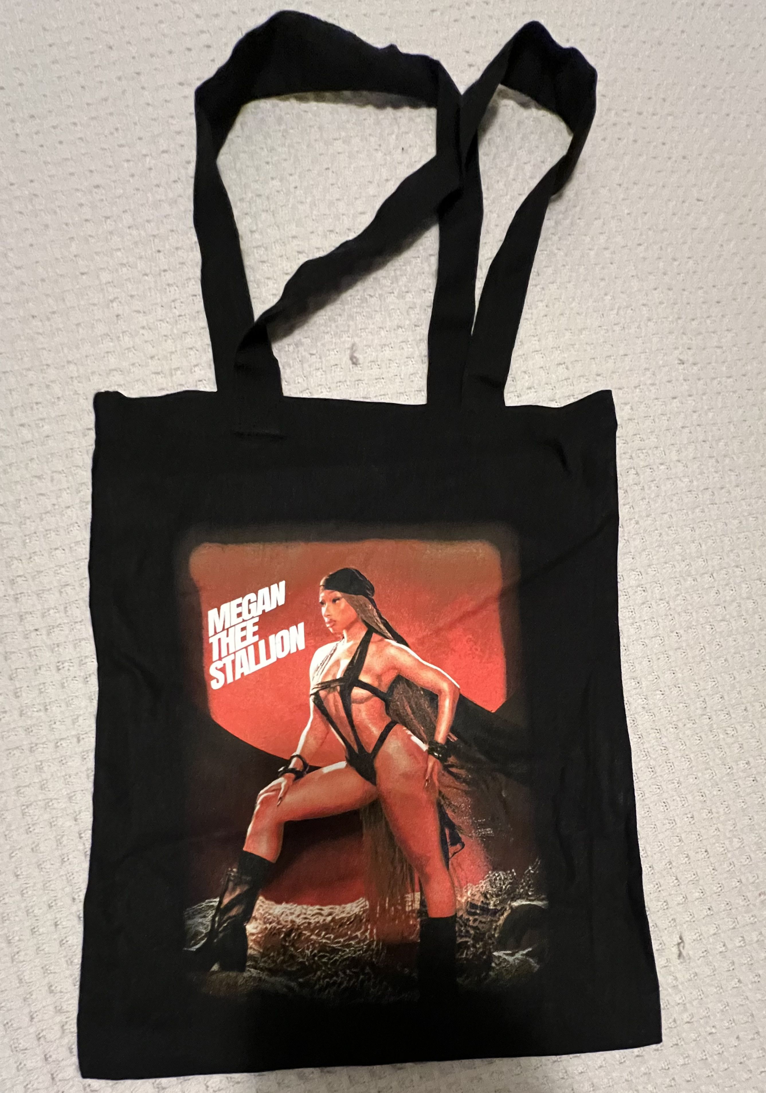 Megan Thee Stallion Tote Bag Coachella 2025 in Black, Women's