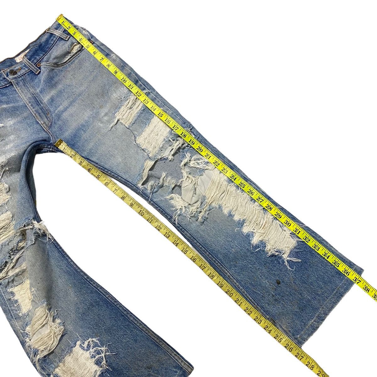 Levi's Levis 517 Sample Thrashed Jeans Grunge Melvins Size US 32 / EU 48 - 20 Thumbnail