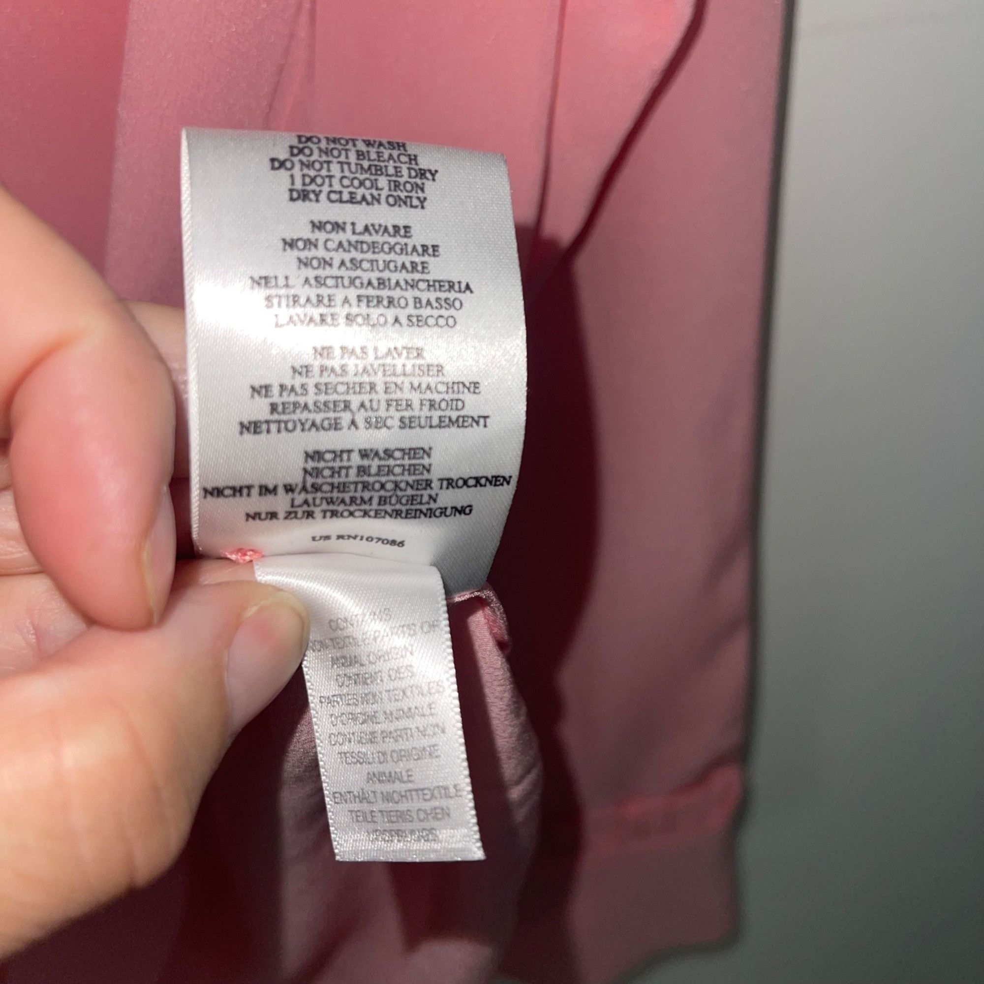 Paul Smith Paul Smith Womens Blouse Size 42 Pink Ruffle Trim Size M / US 6-8 / IT 42-44 - 7 Thumbnail