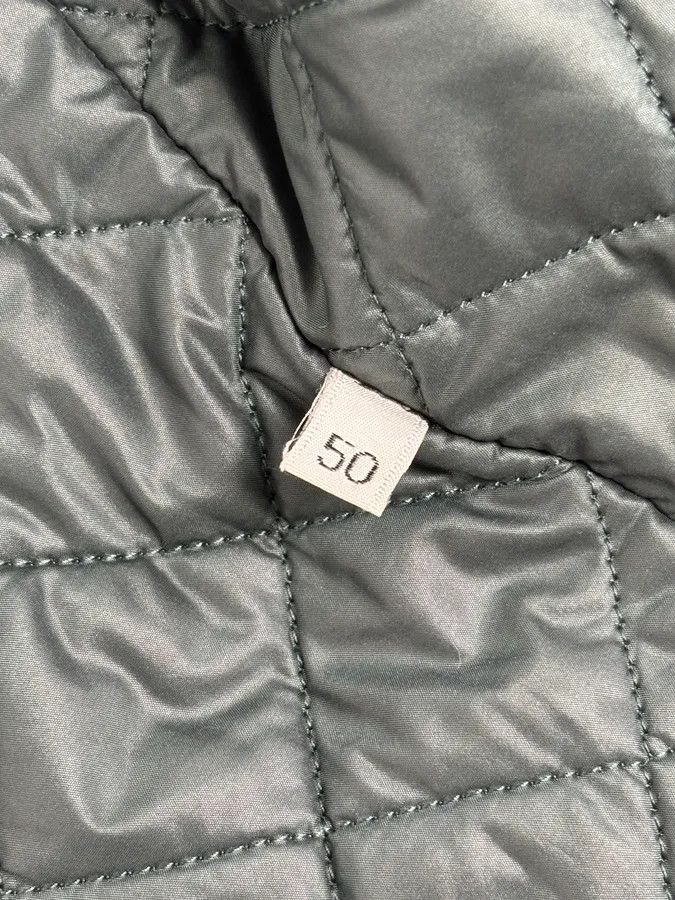 Dolce & Gabbana 2010s Dolce & Gabbana Dark Green Quilted Hooded Nylon Vest Size US M / EU 48-50 / 2 - 10 Thumbnail