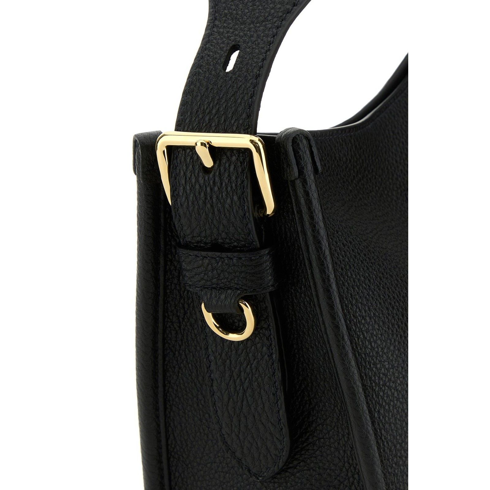 Prada PRADA Black Leather Shoulder Bag New And Authentic Size ONE SIZE - 4 Thumbnail