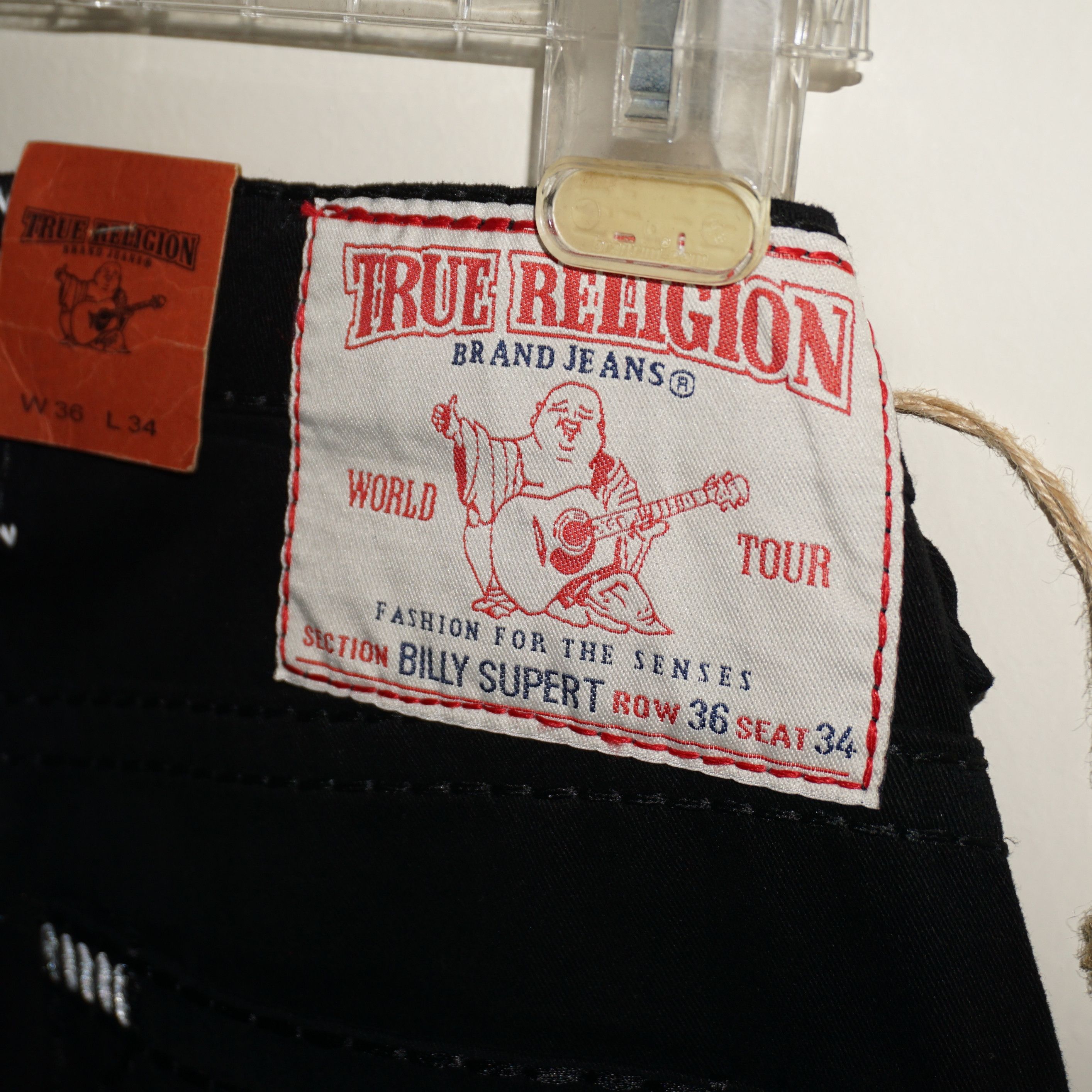 Japanese Brand Rare True religion 'Billy supert' new made in usa Size US 36 / EU 52 - 8 Thumbnail